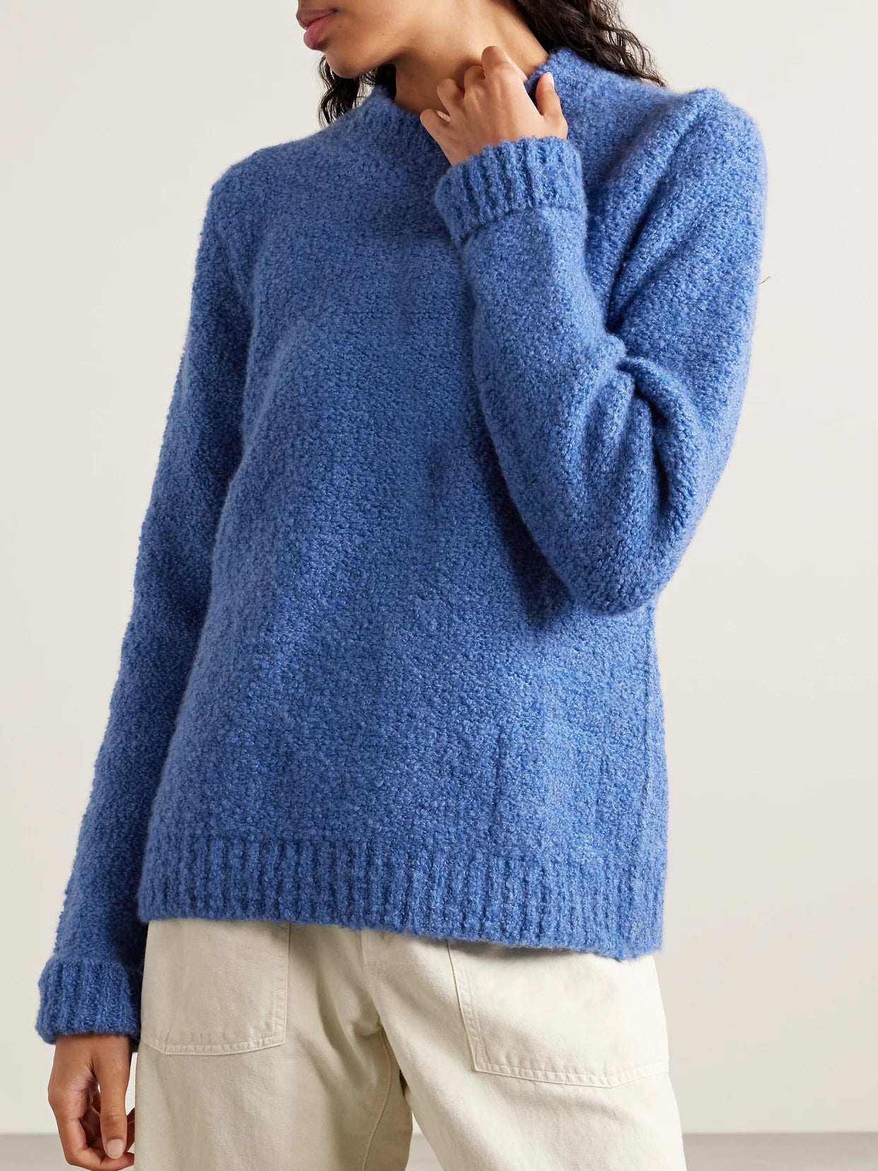 Cloud Cashmere-bouclé Sweater