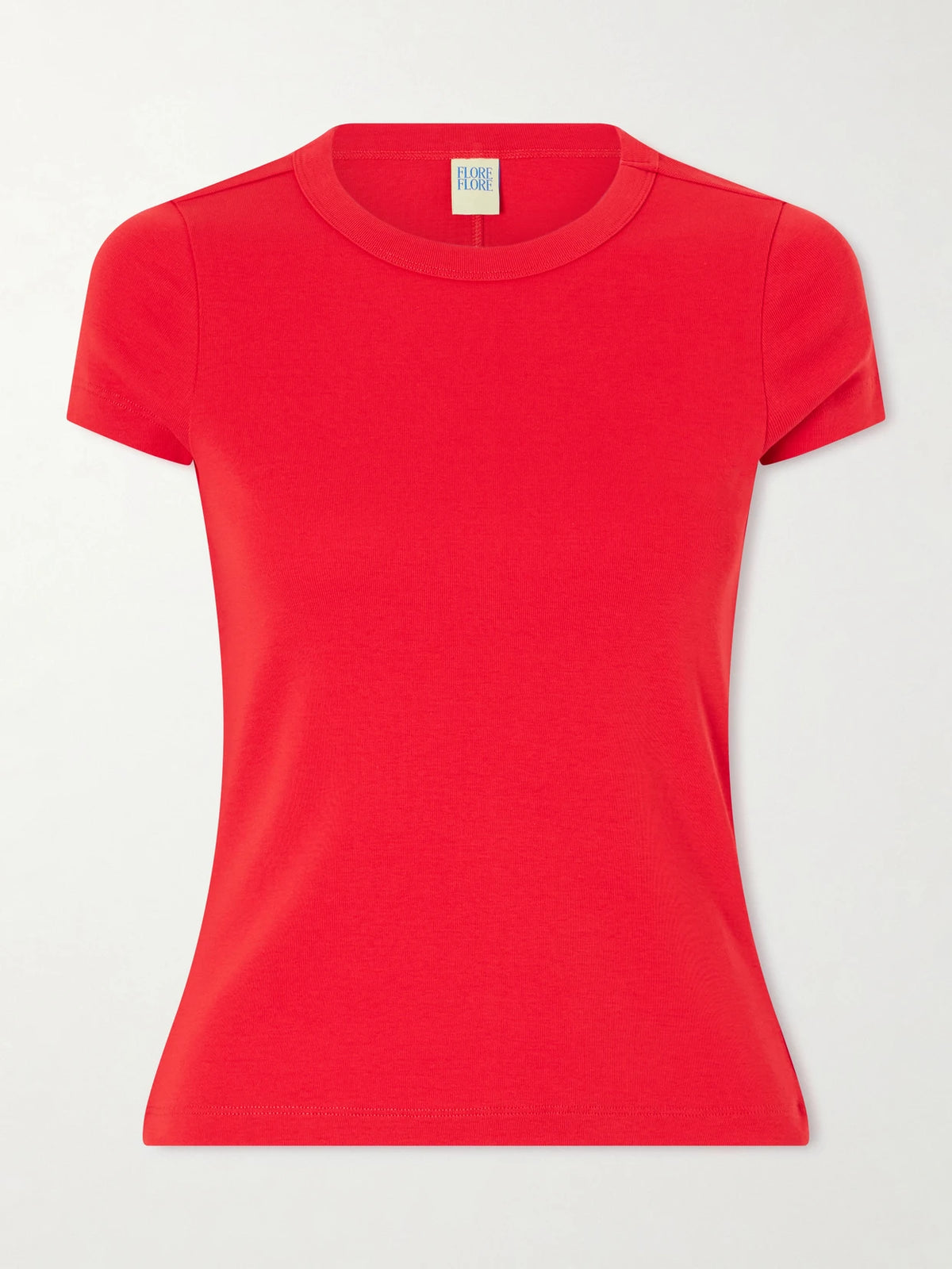 Car Baby Tee Ribbed Organic Cotton-jersey T-shirt
