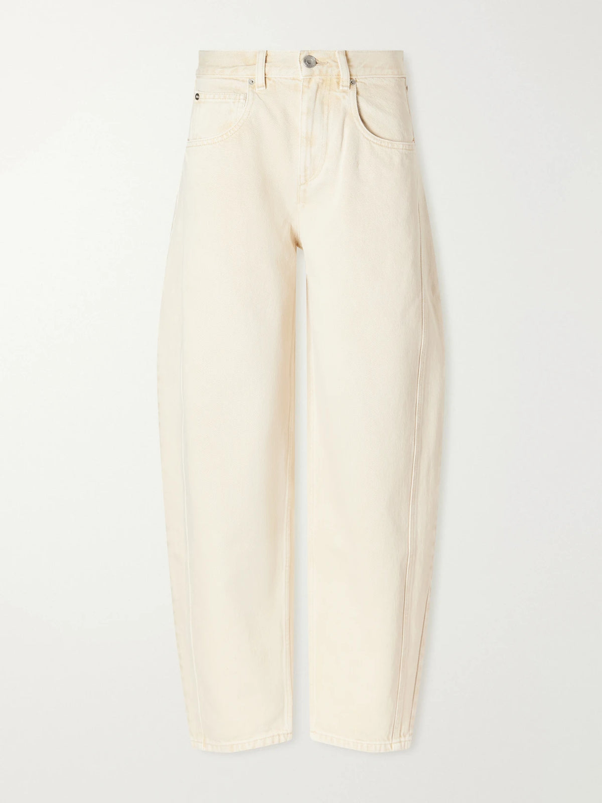 ISABEL MARANT Oriane Mid-rise Barrel-leg Jeans