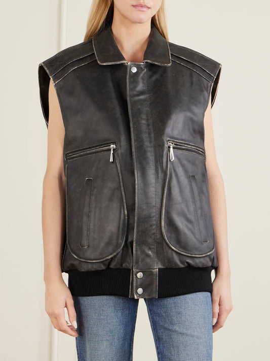 Leather Vest