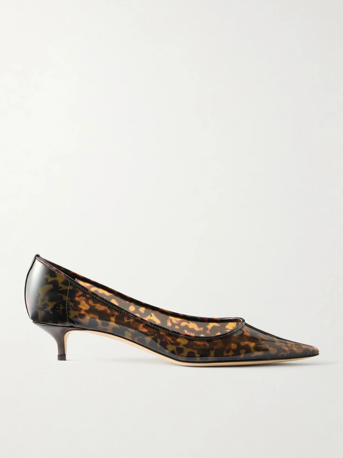 Amelia 30 Animal-print Pvc Pumps