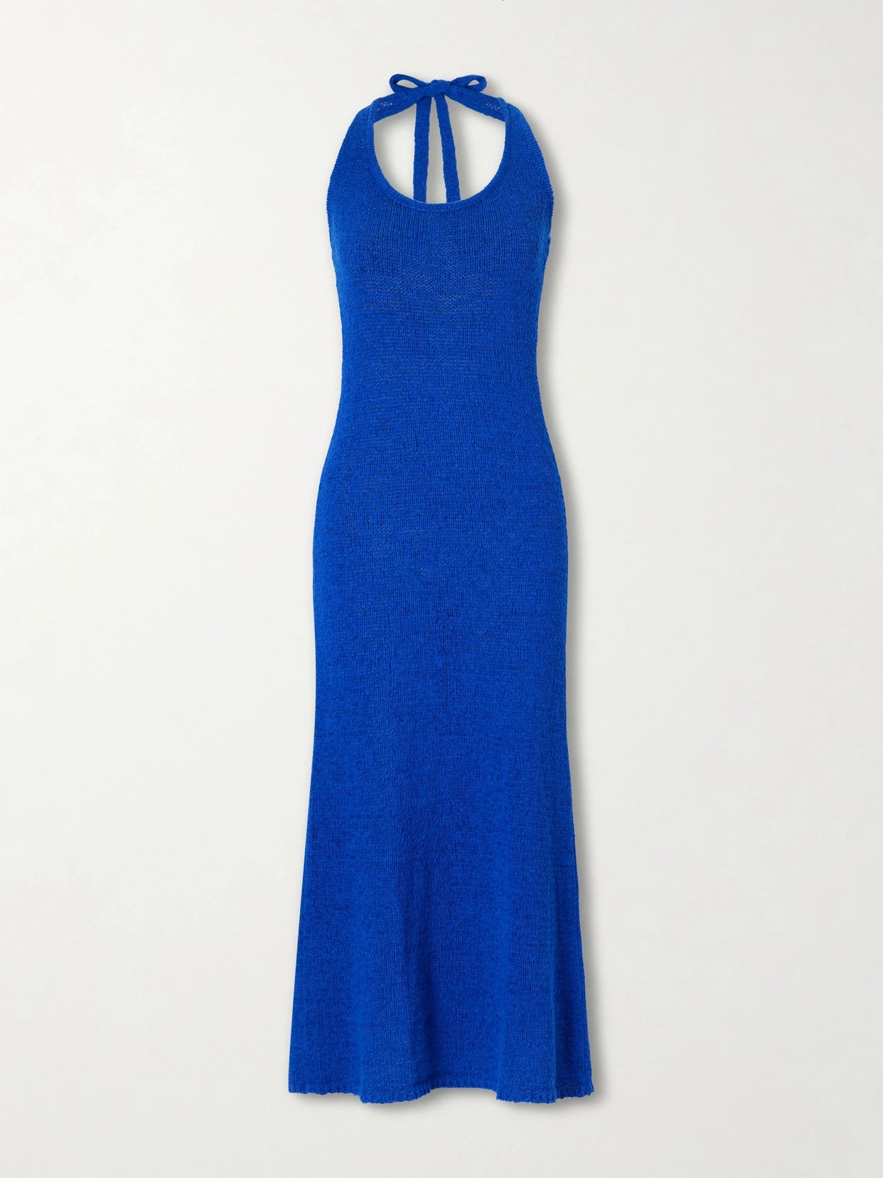 Image of Dresses. Product name - Bianca Cotton-blend Maxi Dress in Blue colour by brand - Faithfull