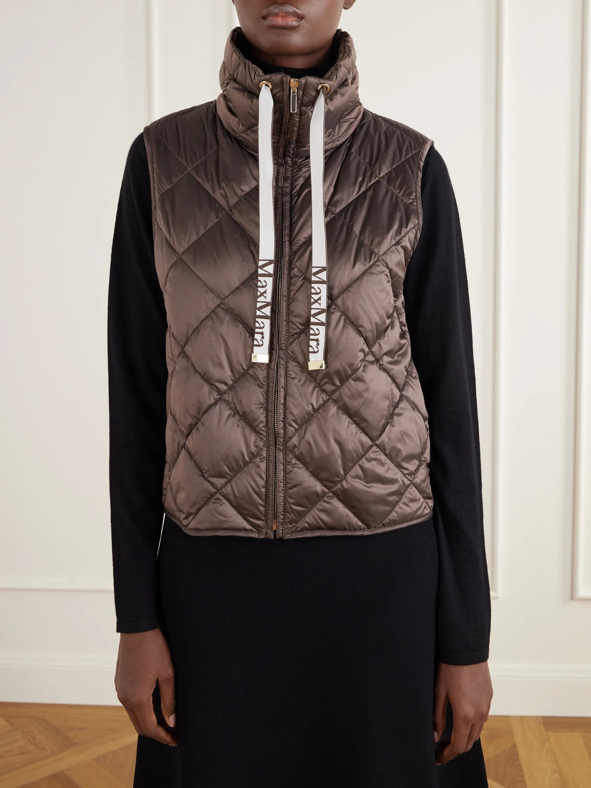 Max Mara Tregic Quilted Shell Down Vest