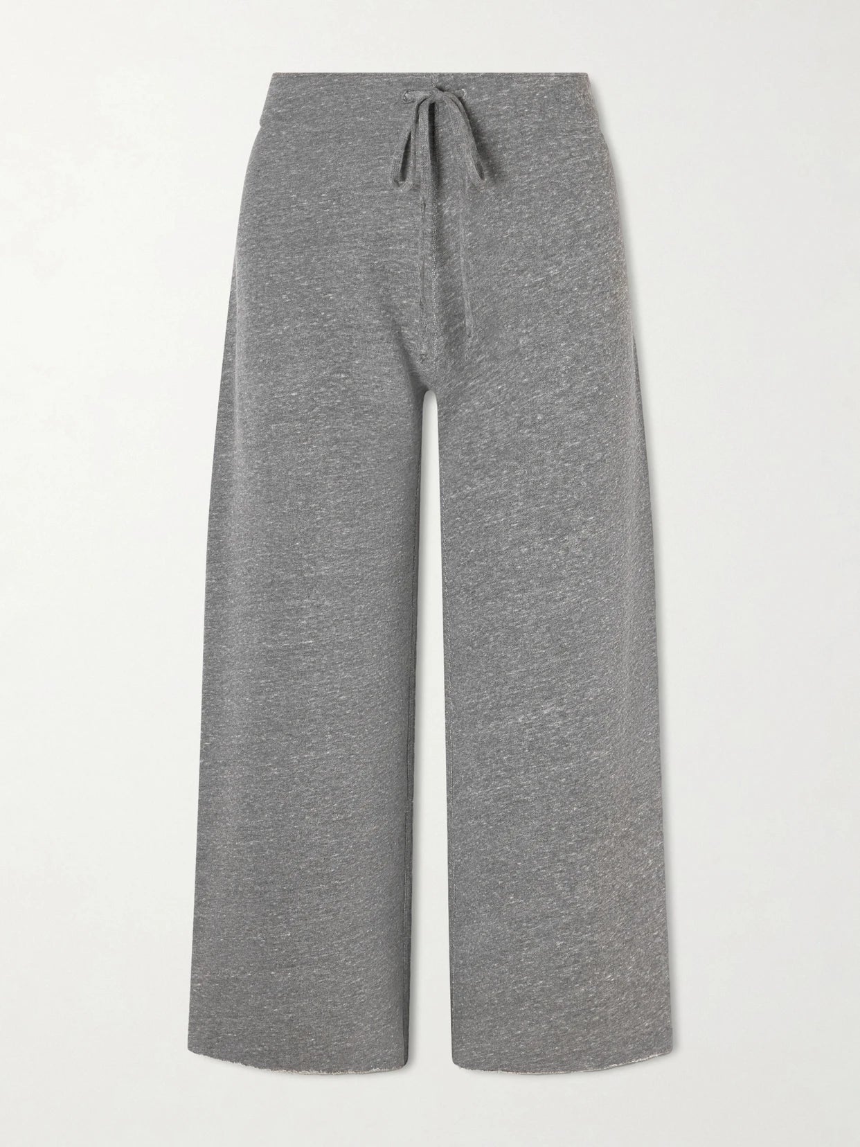 Kiki Cropped Jersey Track Pants