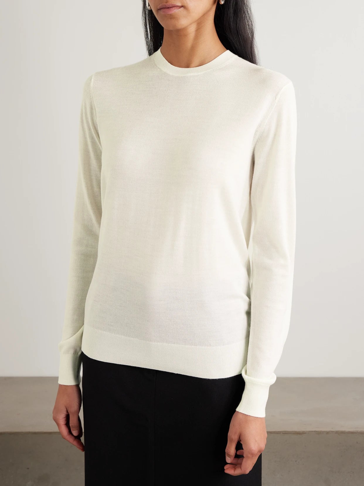 Garderob Wool And Silk-blend Sweater