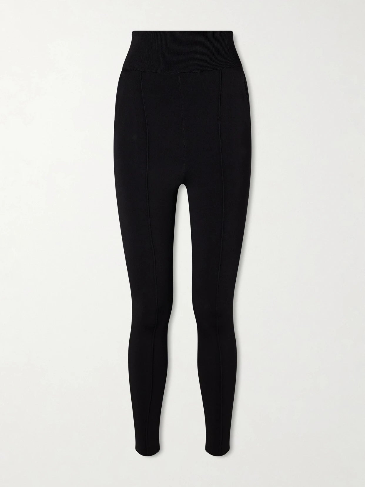 Paneled Stretch-knit Leggings