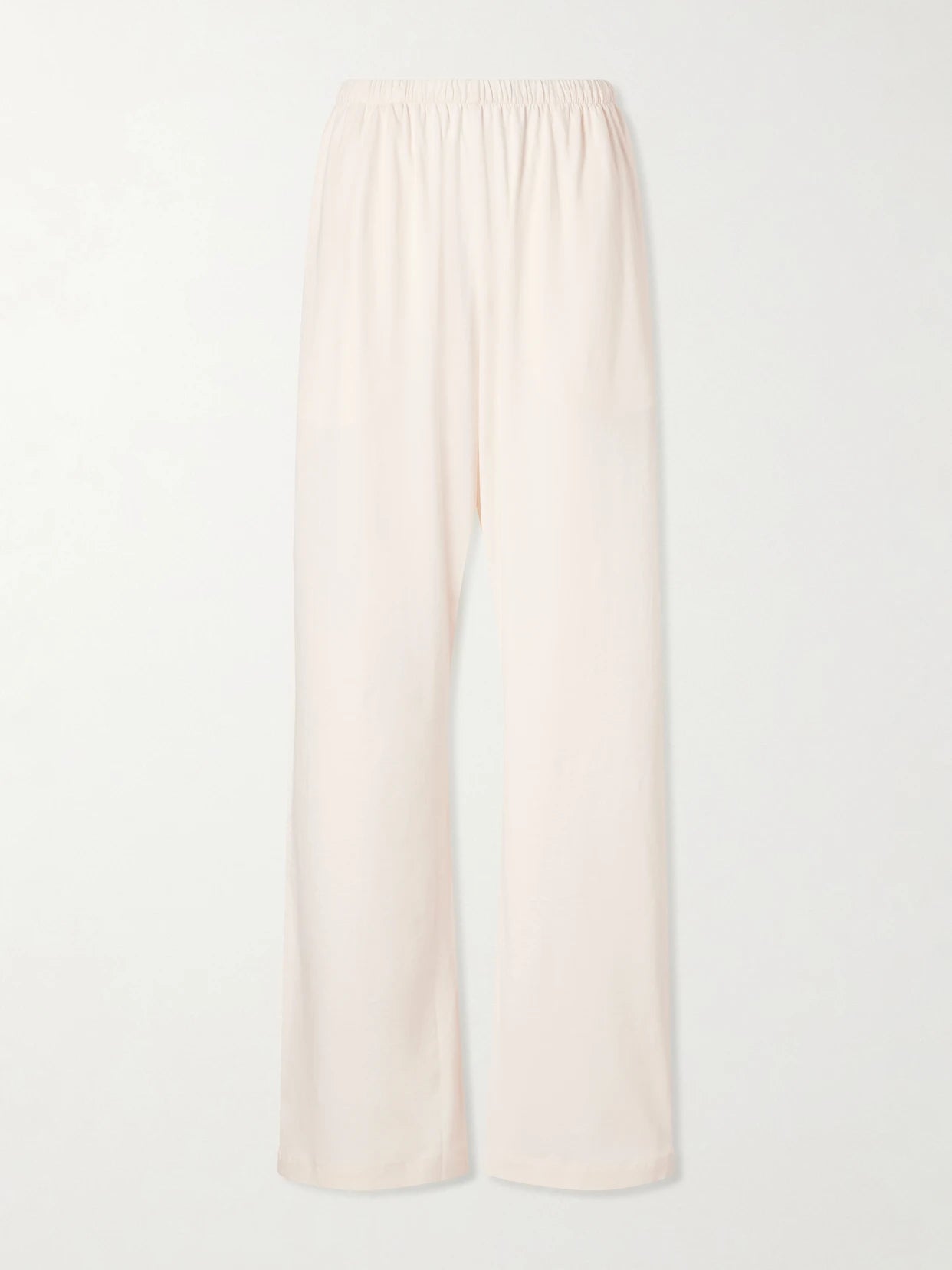 Cotton Pajama Wide-leg Pants