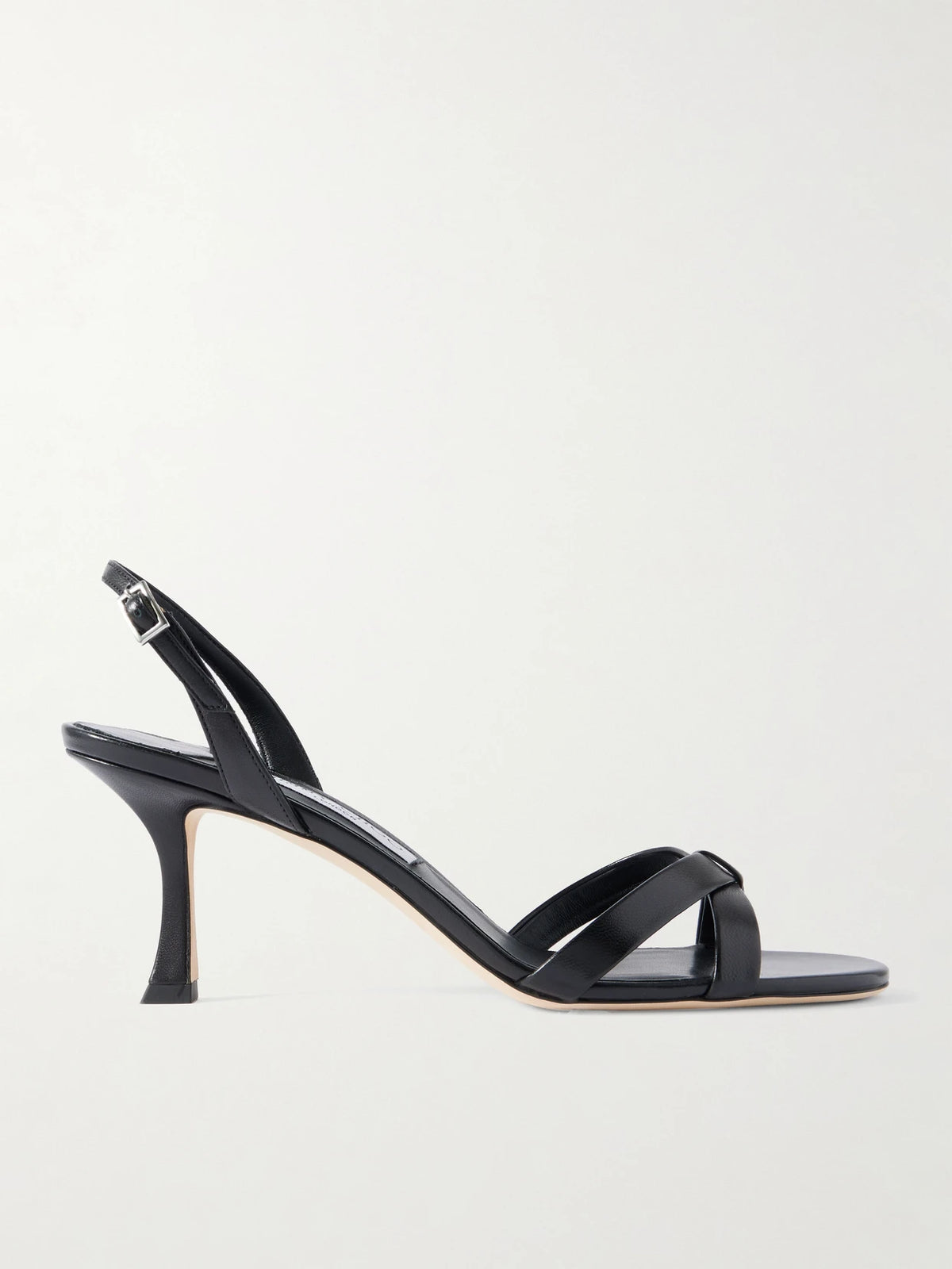 Elsy 70 Leather Slingback Sandals
