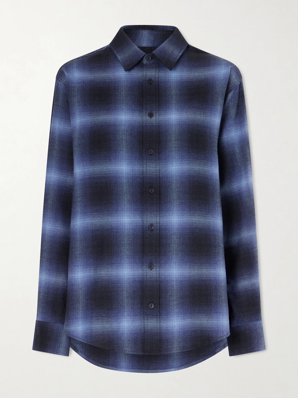 Checked Cotton-flannel Shirt