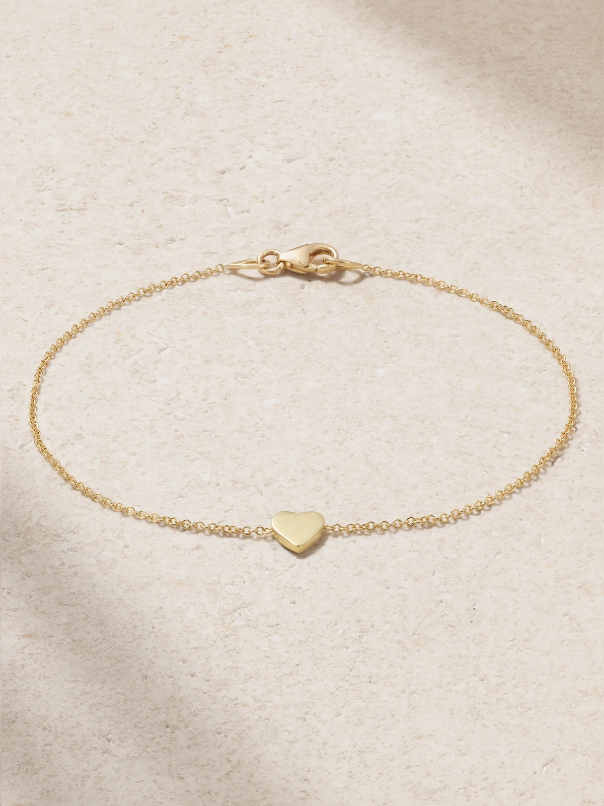 Mini Heart 18-karat Gold Bracelet