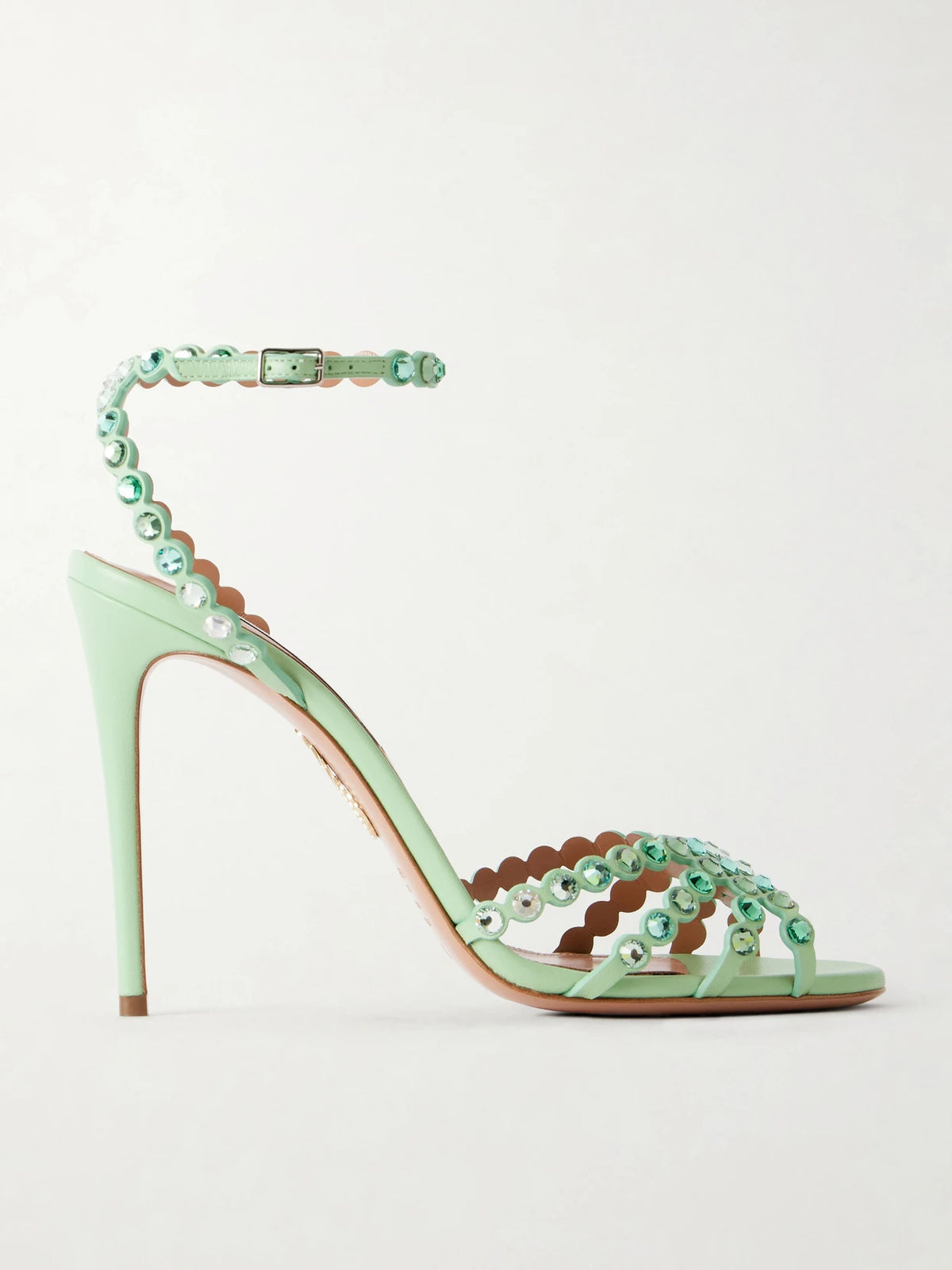 Tequila 105 Embellished Leather Sandals