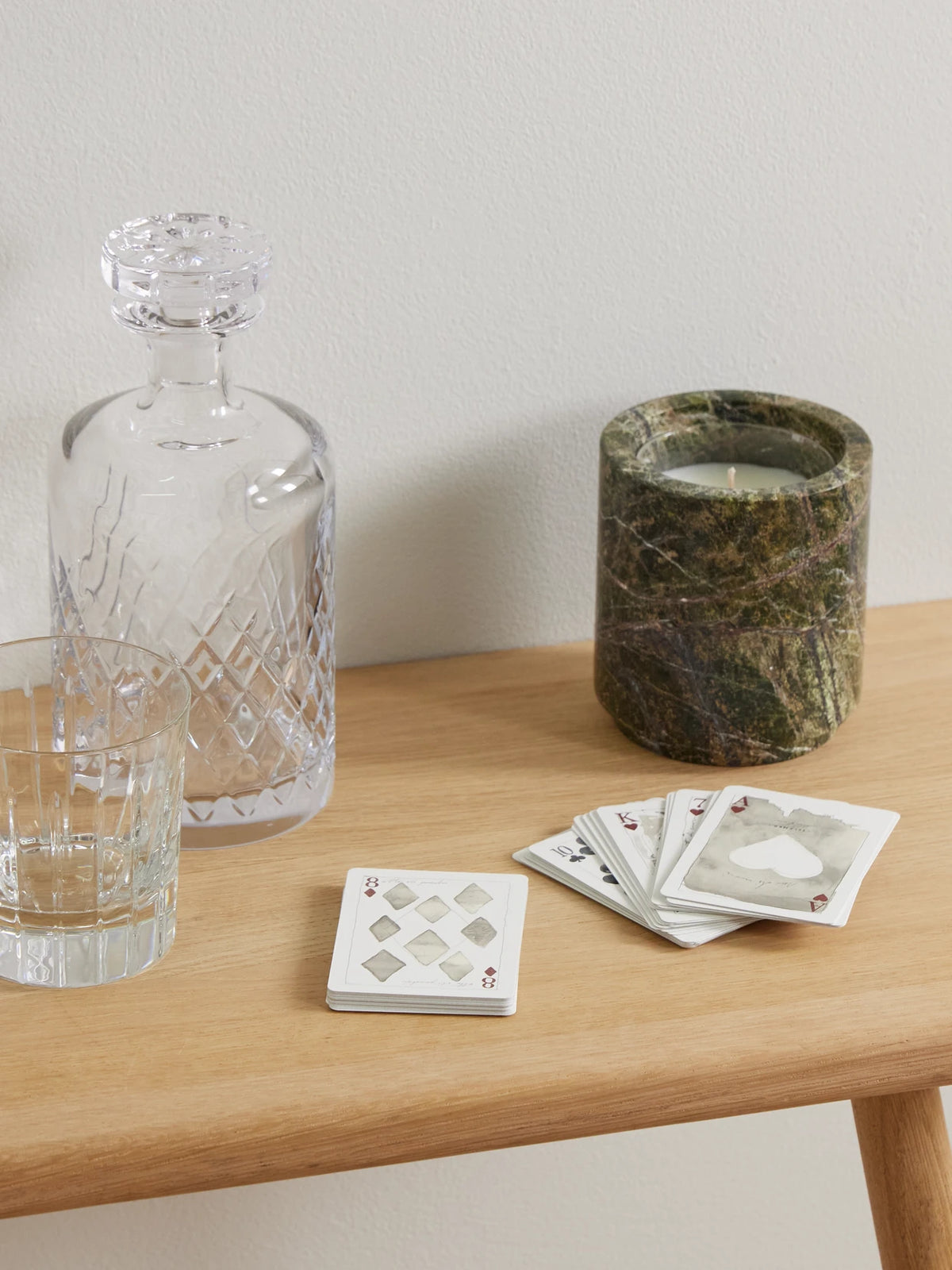 Image of Decor. Product name - Playing Card Set in Brown colour by brand - Brunello Cucinelli