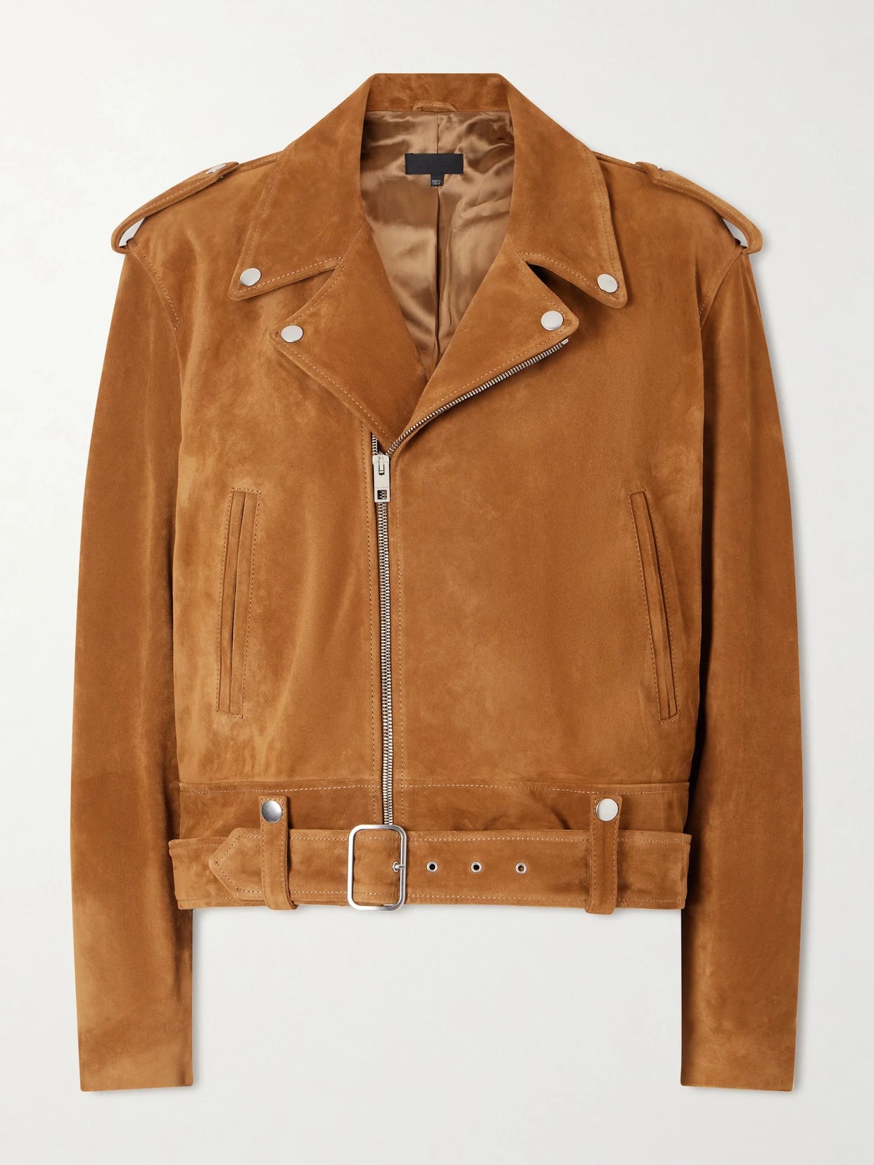 Evel Suede Biker Jacket