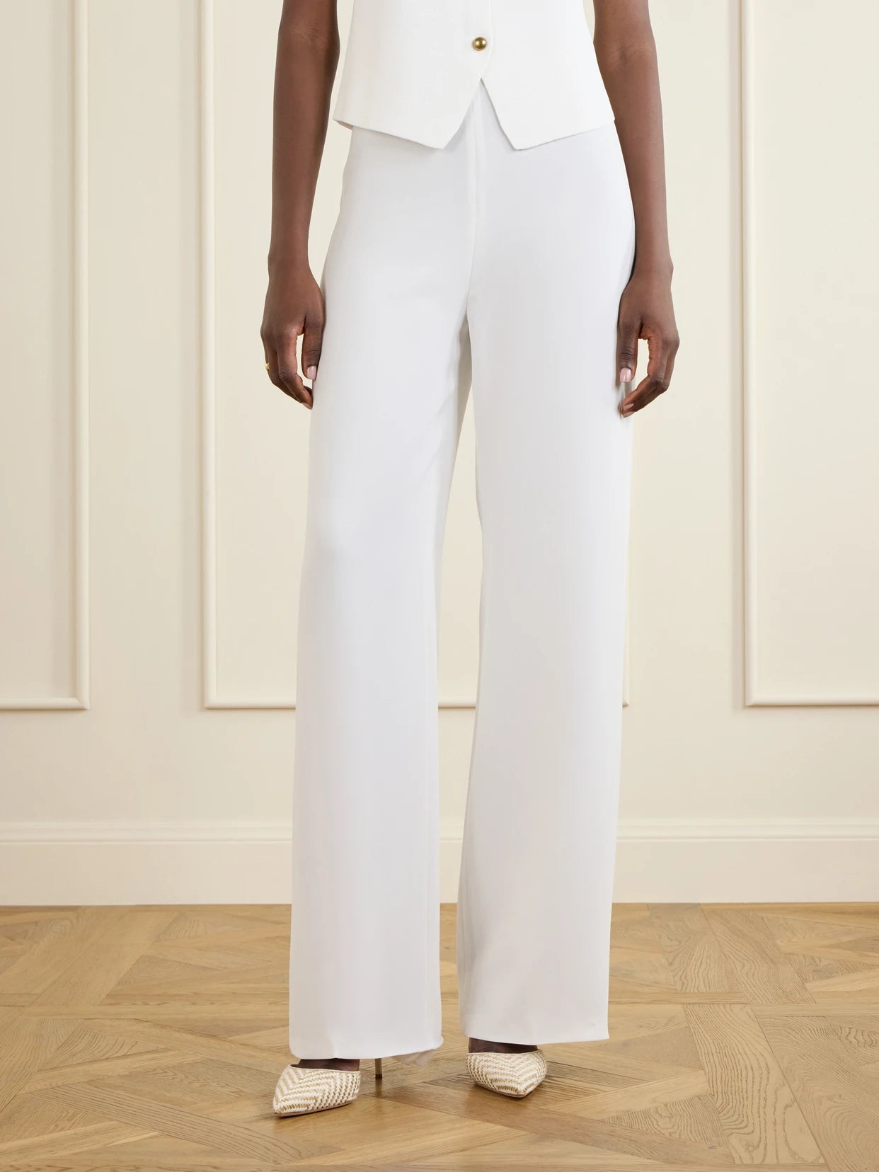 Woven Wide-leg Pants