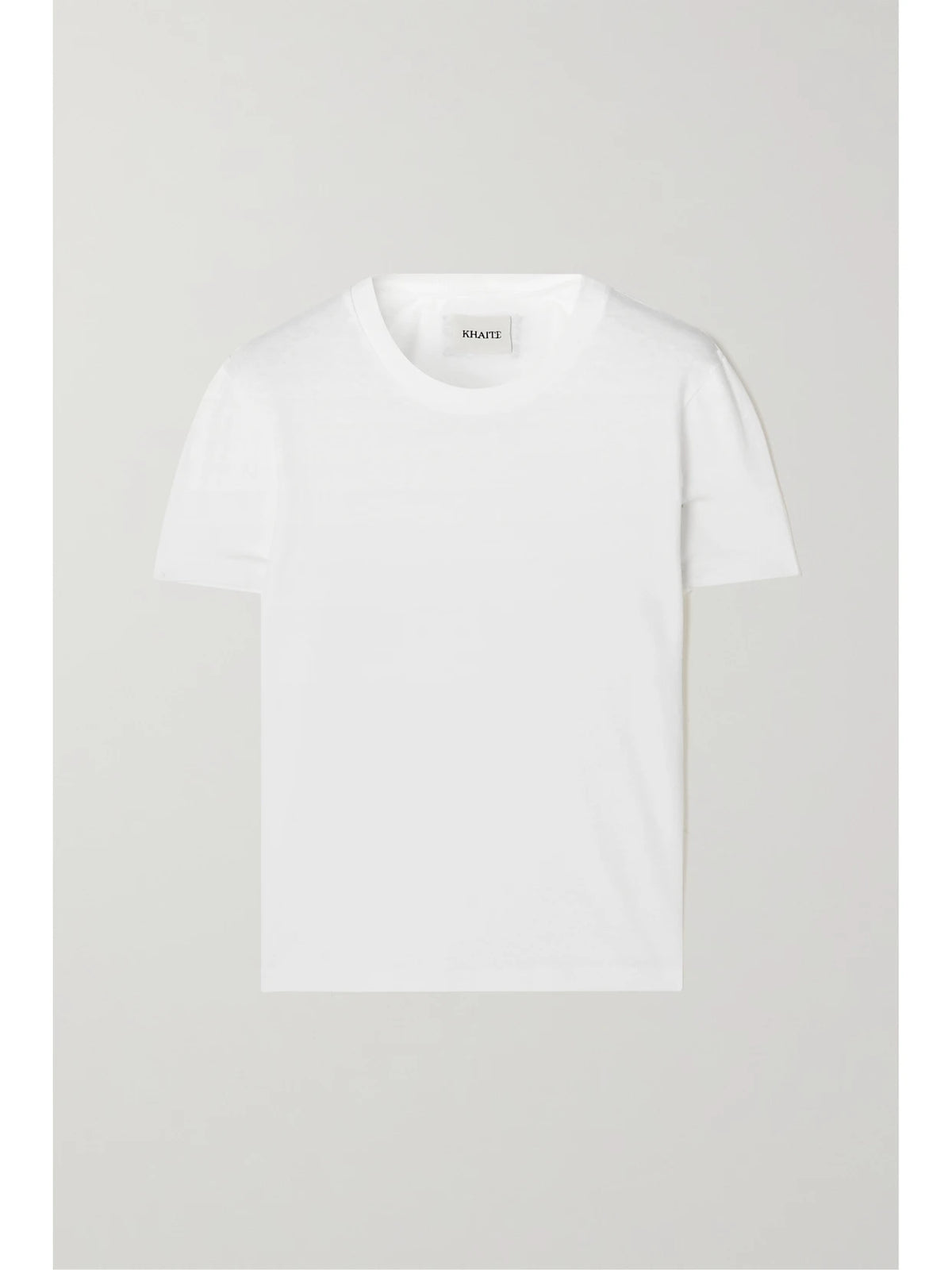 KHAITE Emmylou Cotton-jersey T-shirt