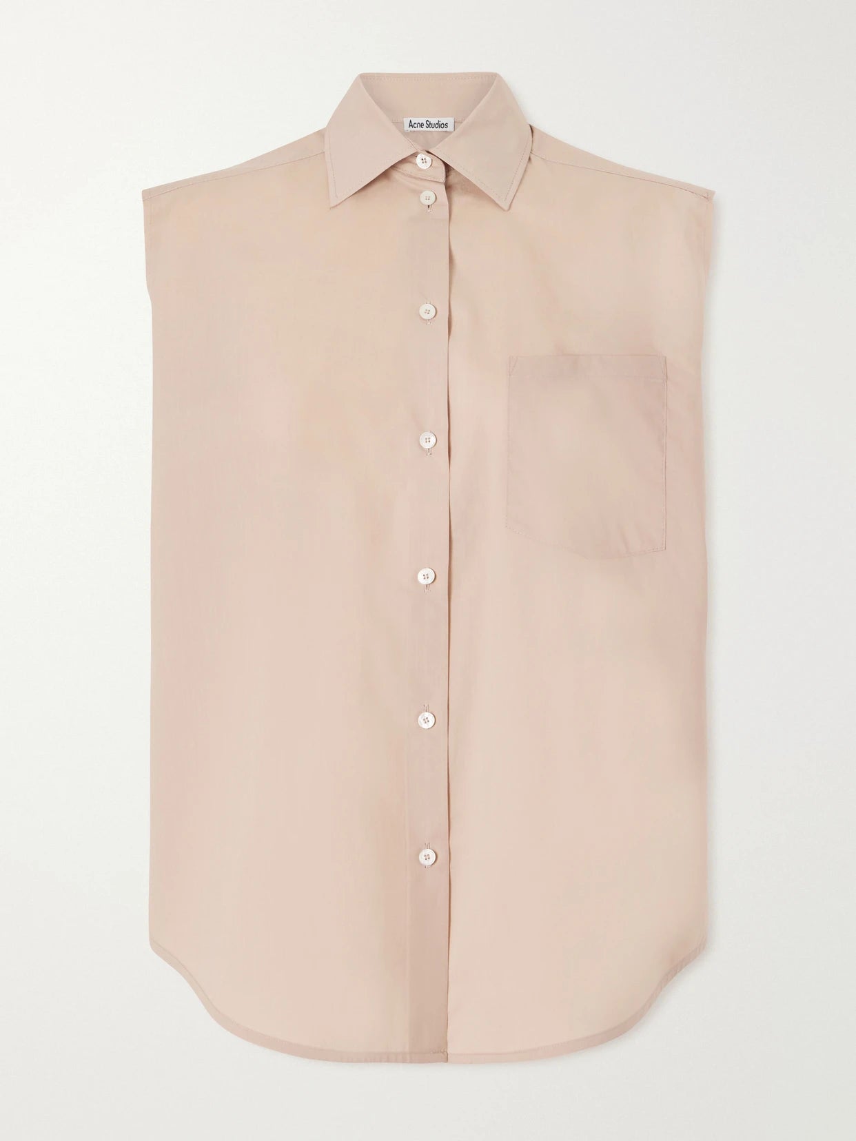 Cotton And Silk Blend Blouse