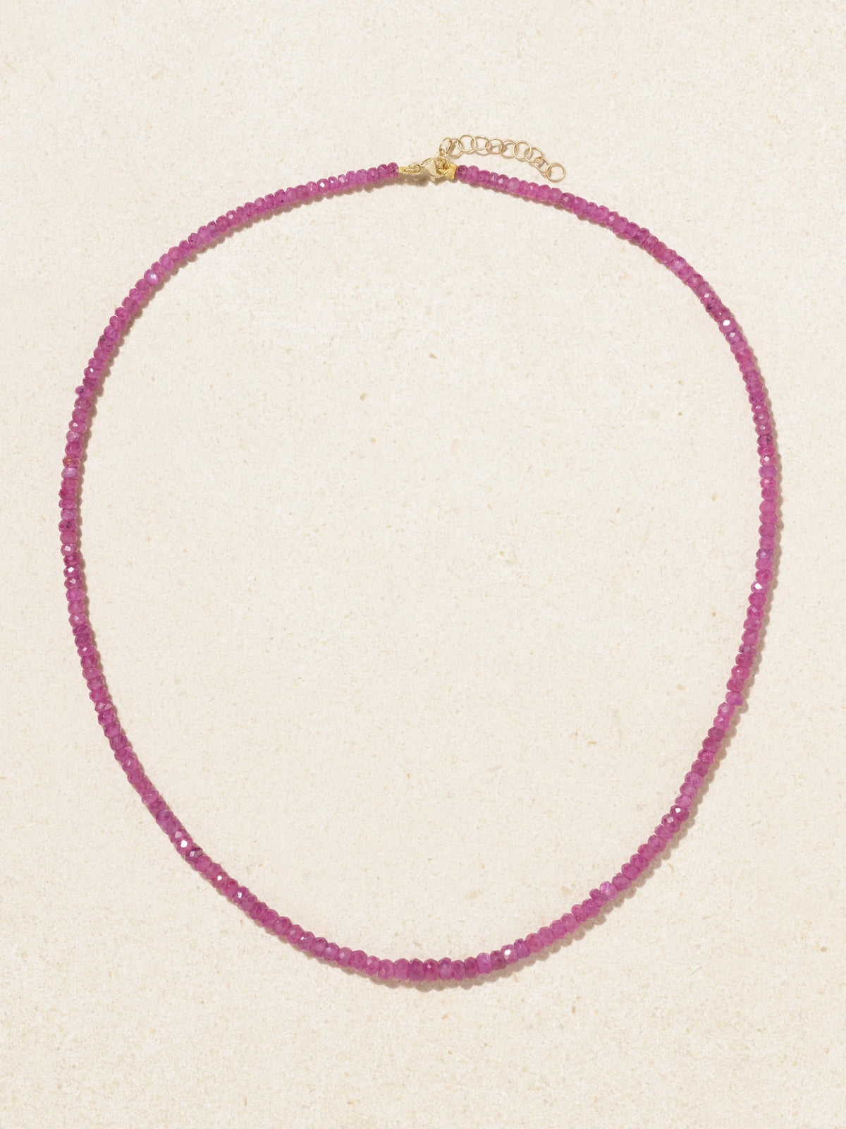 Gold Sapphire Necklace
