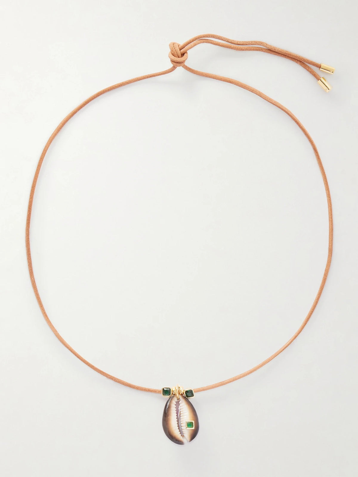 Raya Suede Beaded Necklace
