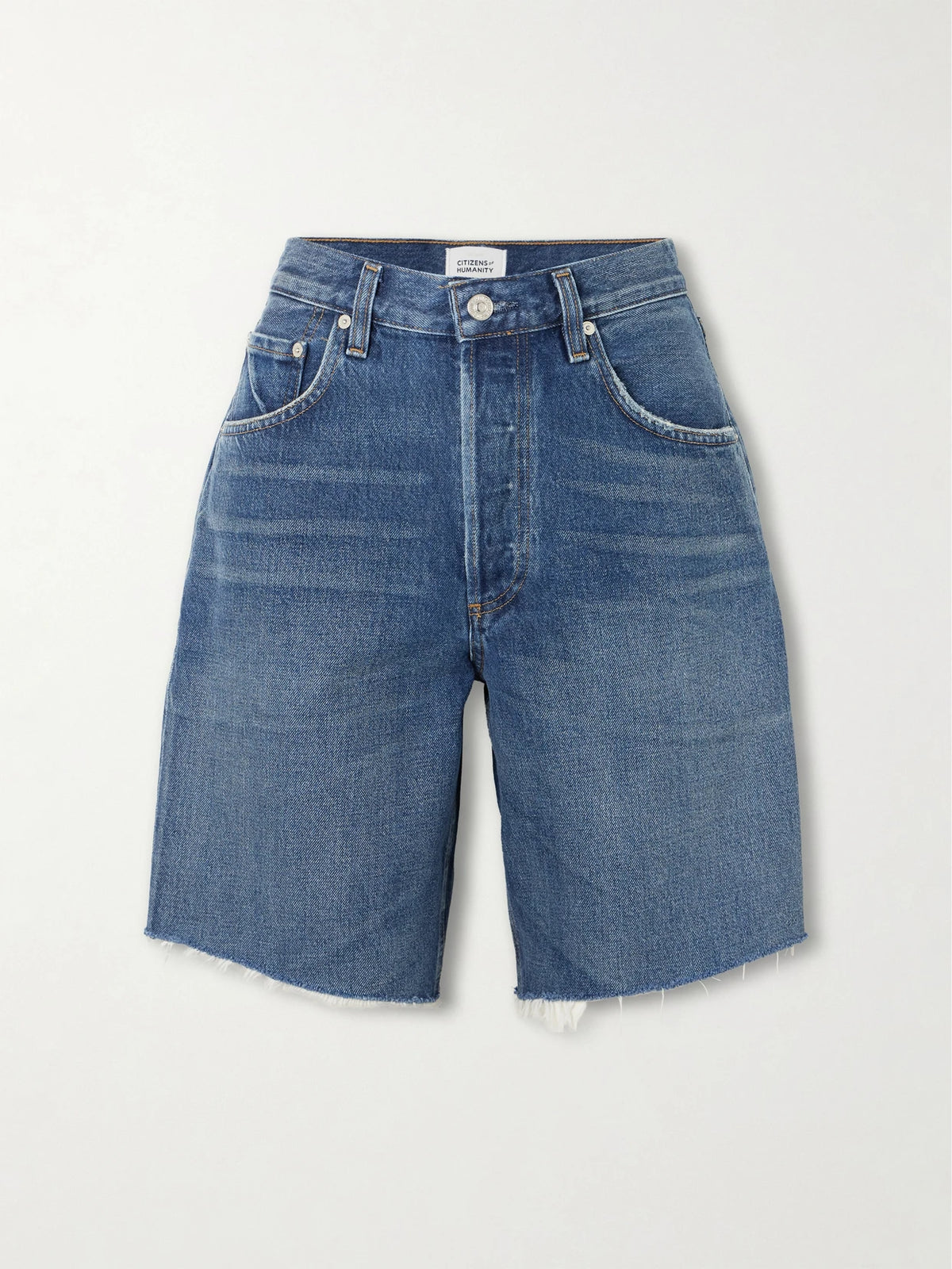 Ayla Frayed Denim Shorts