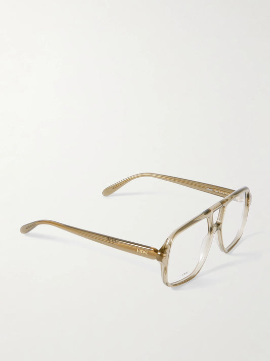 Loewe Aviator-style Acetate Optical Glasses