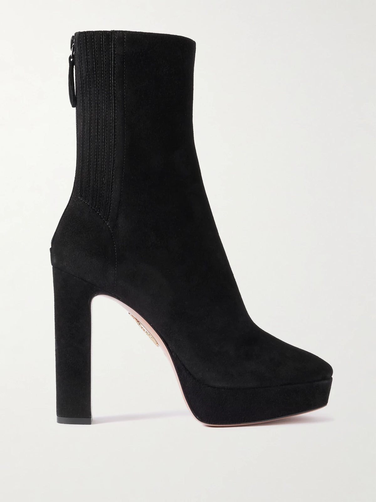 Martine 110 Suede Platform Ankle Boots
