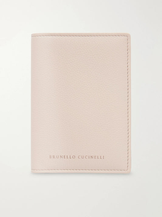 Embossed Textured-leather Cardholder
