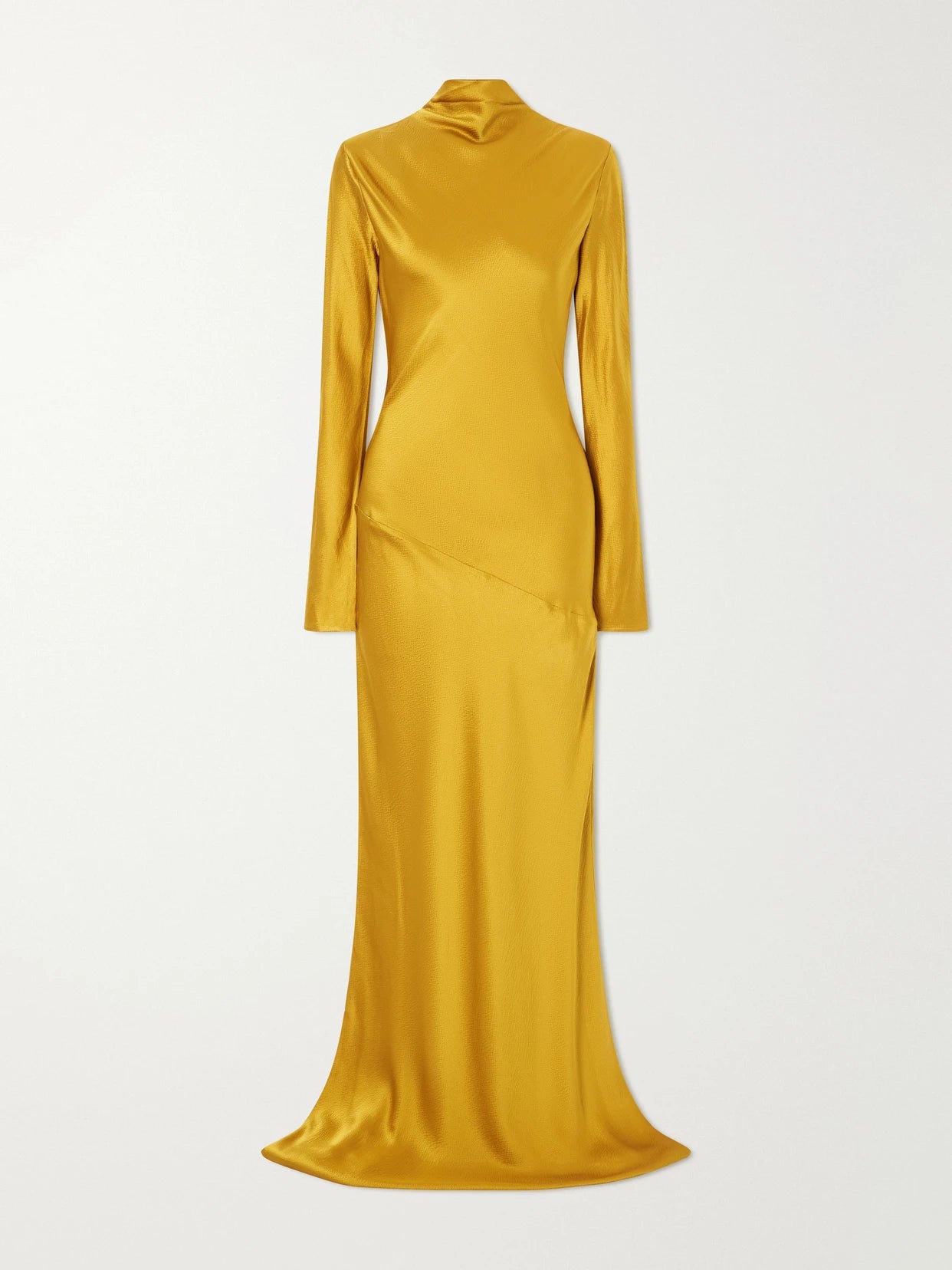 Gio Open-back Silk-cloqué Maxi Dress