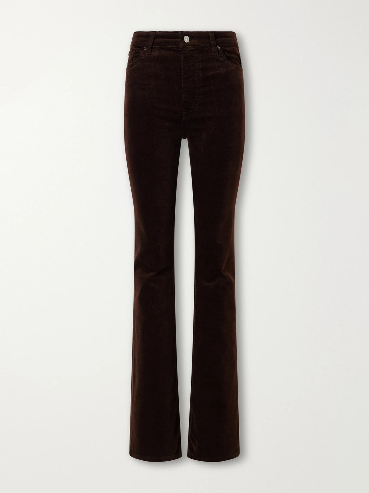 FRAME The Corduroy Reboot Cotton-blend High-rise Wide-leg Pants