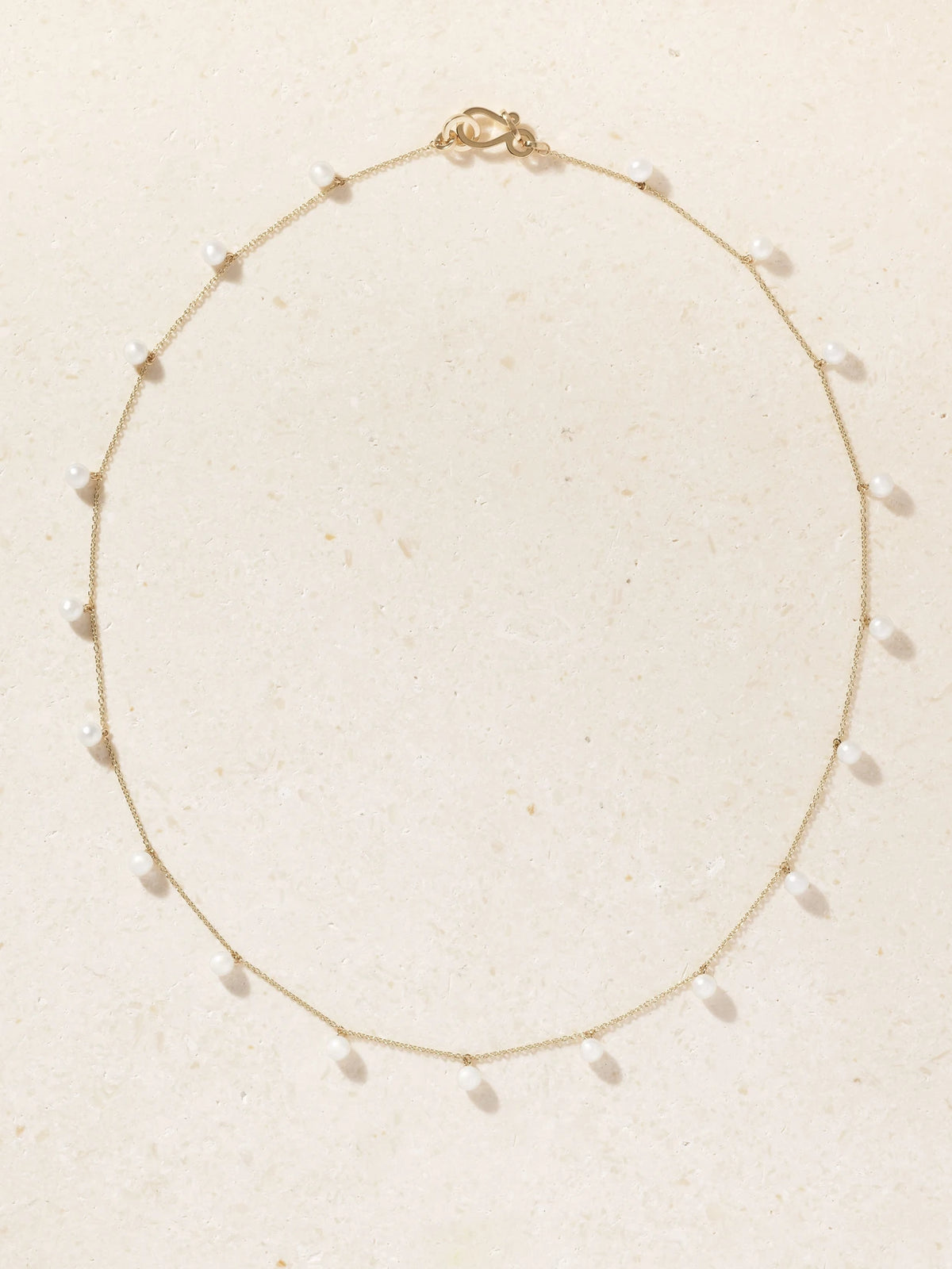 Lou Lou 14-karat Recycled Gold Pearl Necklace