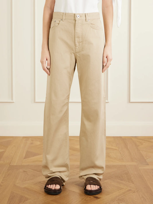 JW Anderson Mid-rise Straight-leg Jeans