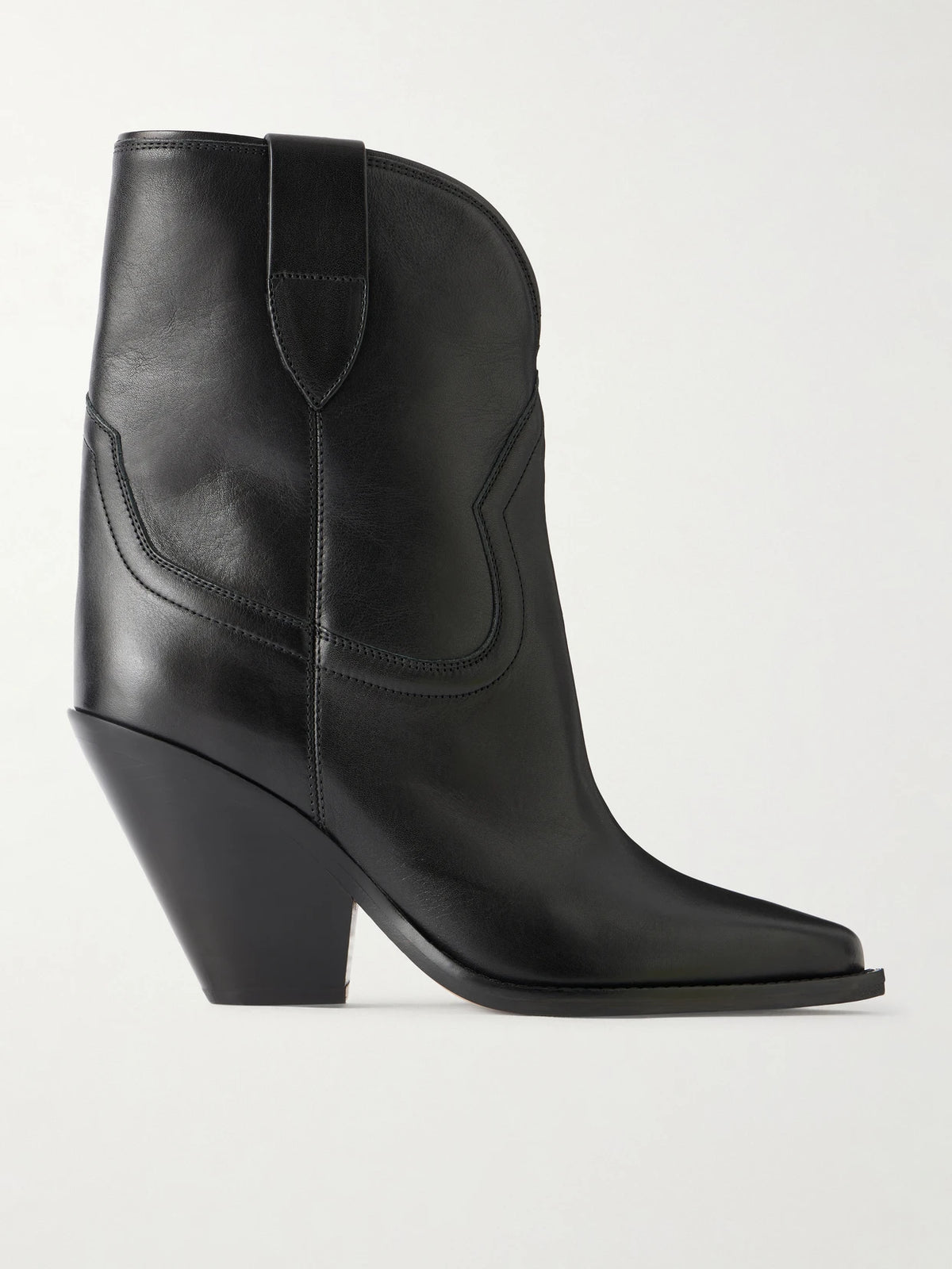 Leyane Leather Ankle Boots