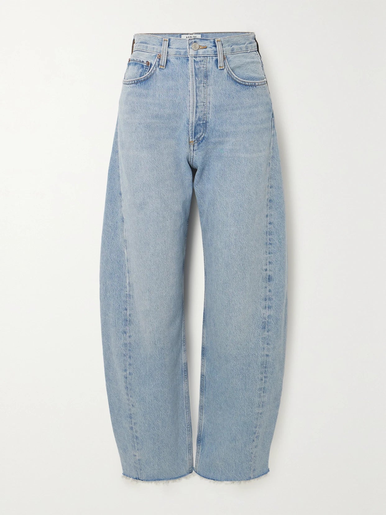 Luna High-rise Tapered Organic Jeans