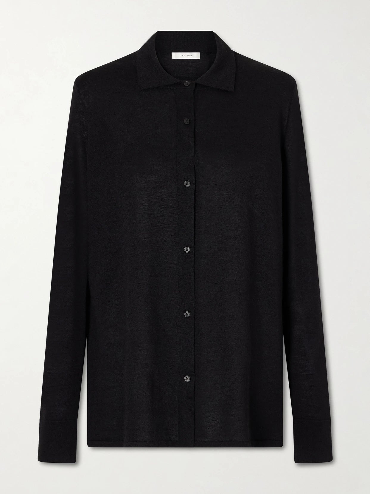 Ocari Cashmere And Silk-blend Polo Knit