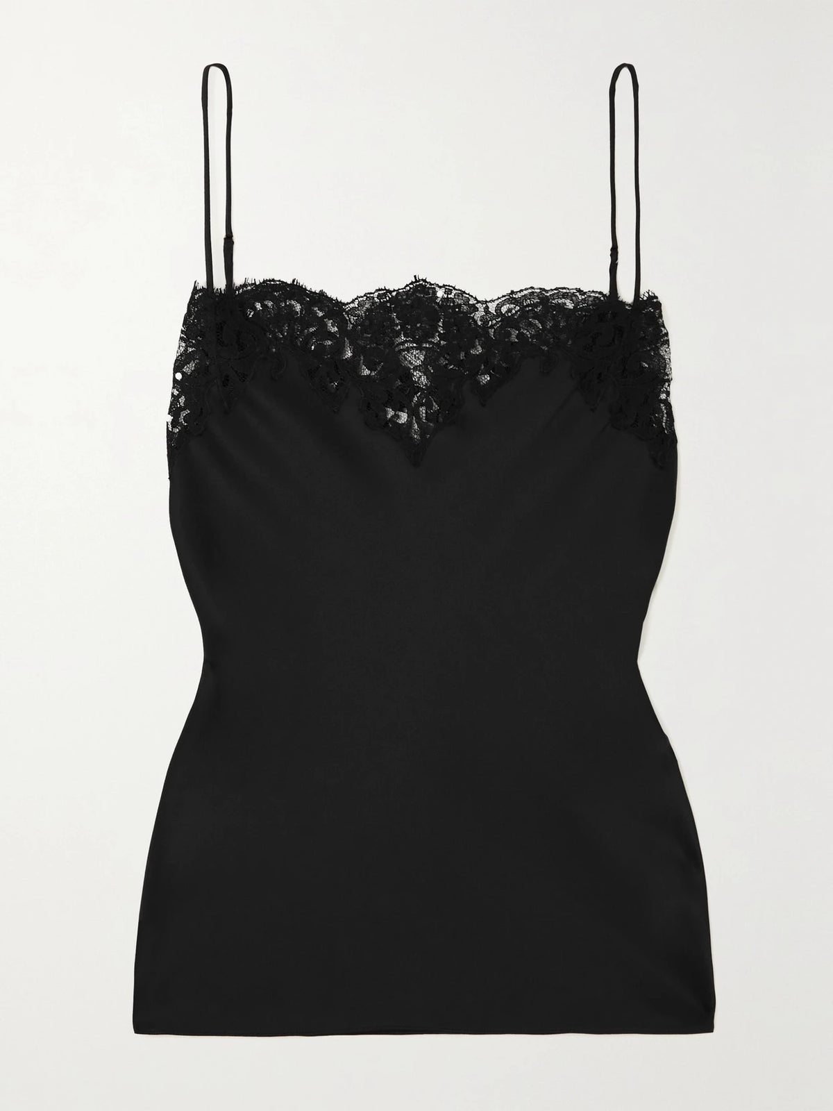 Stella McCartney Lace-trimmed Satin Camisole