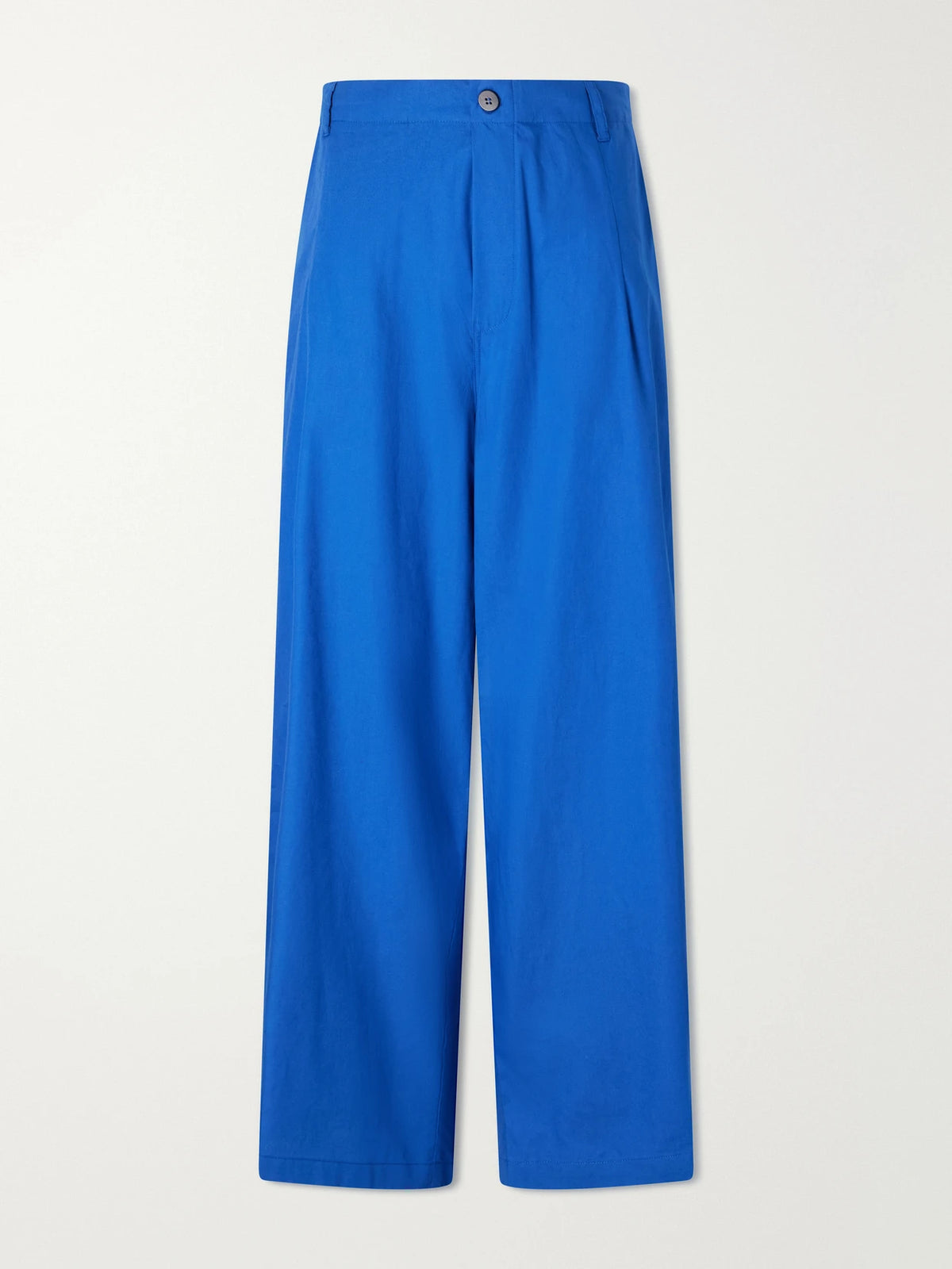 Jamie Haller Lotus Cotton-poplin Wide-leg Pants