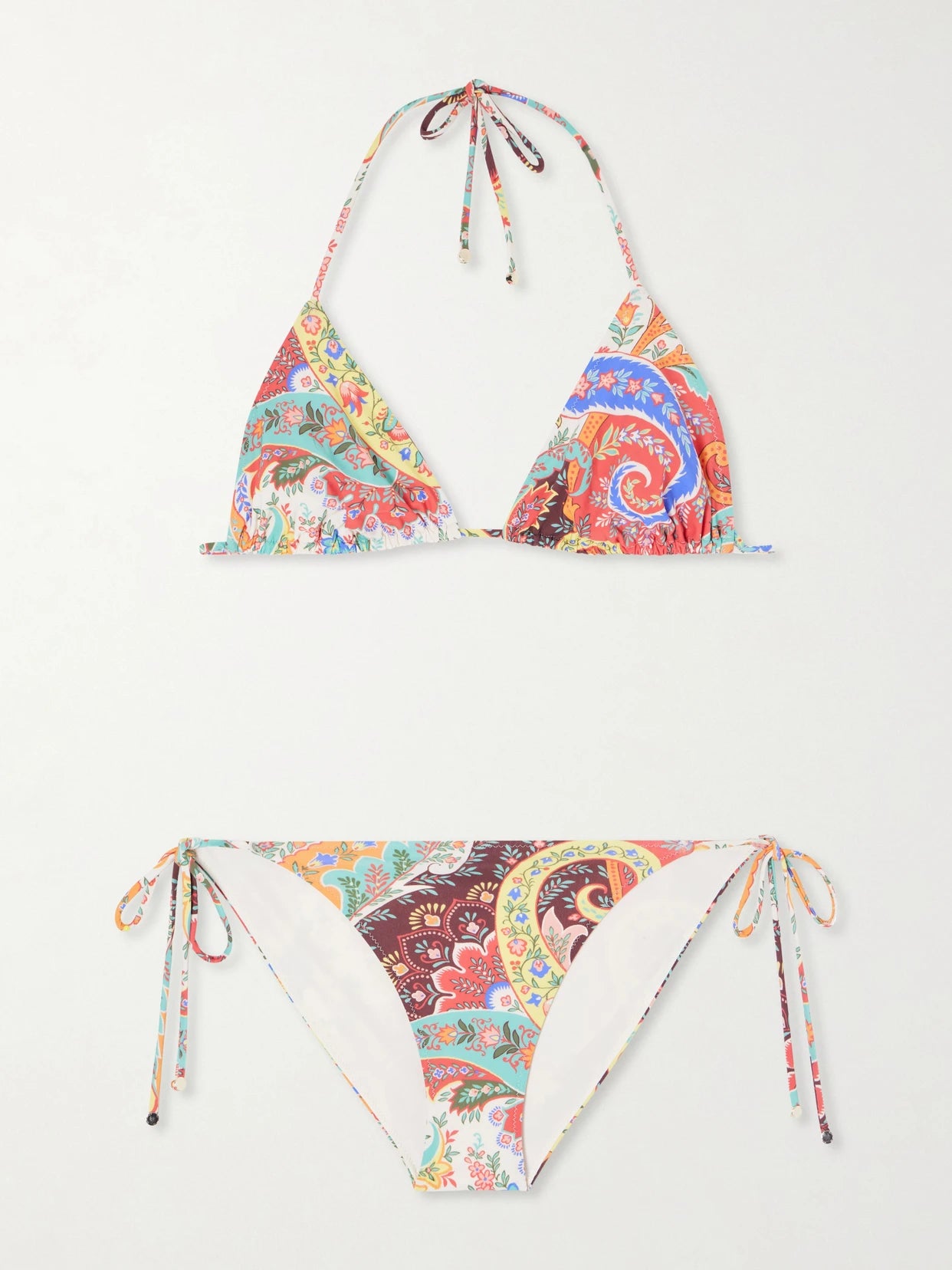 Paisley-print Bikini