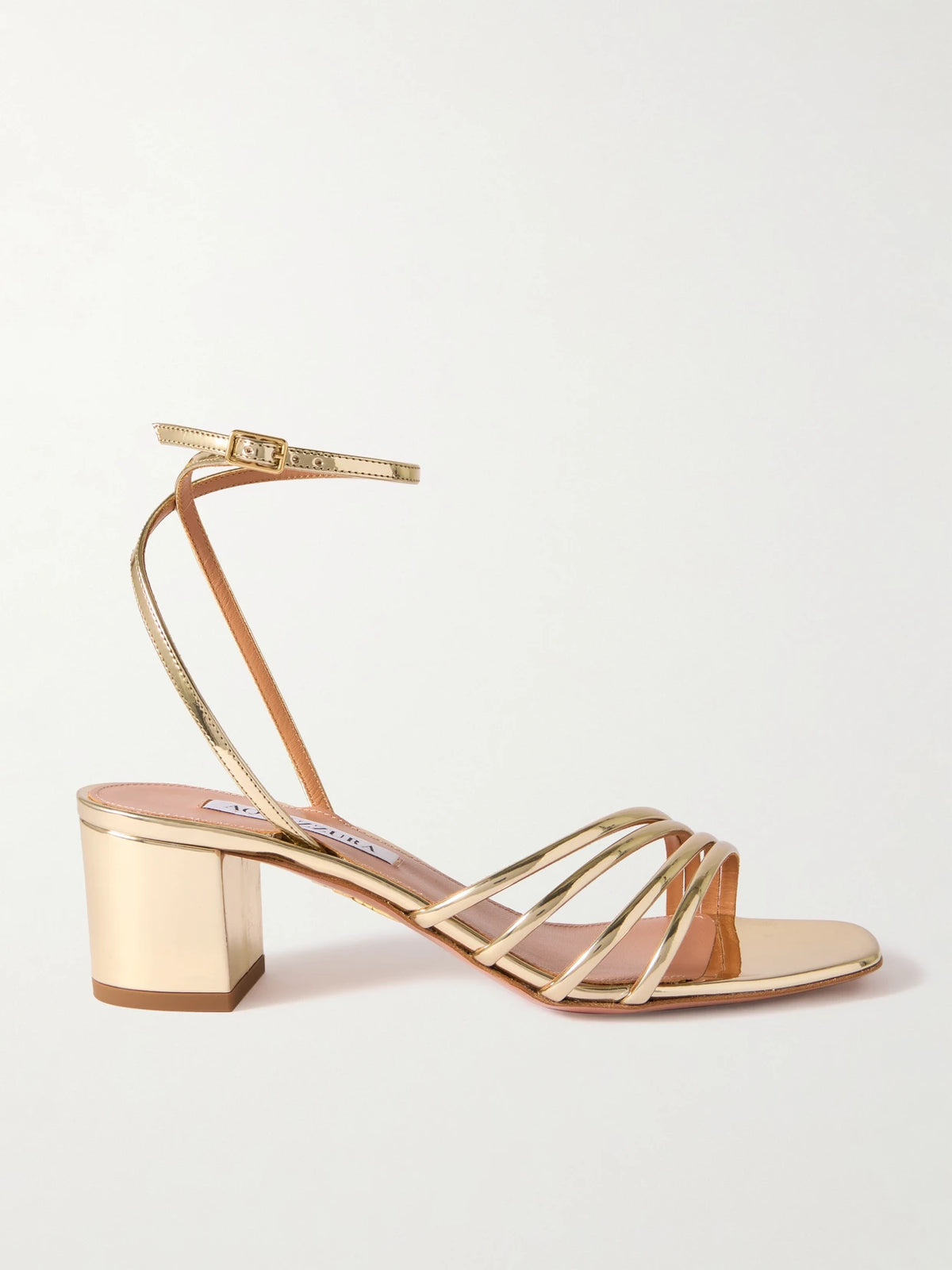 Latour 50 Metallic Leather Sandals