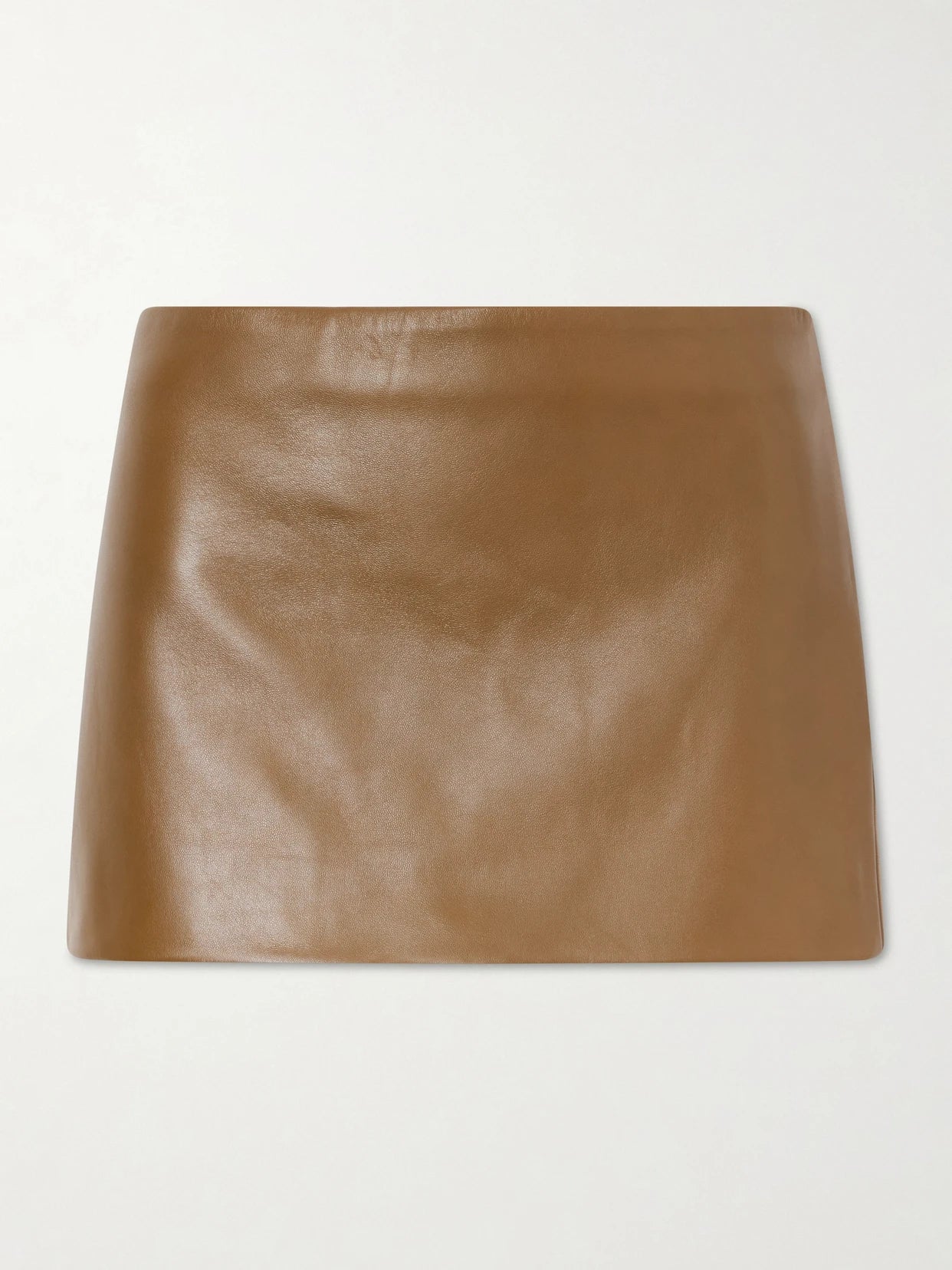 Jett Nappa Leather Mini Skirt