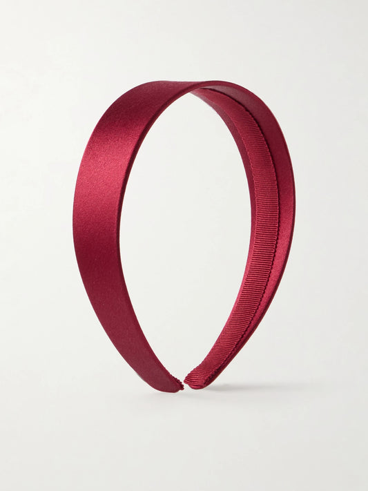 Jennifer Behr Tori Silk-satin Headband