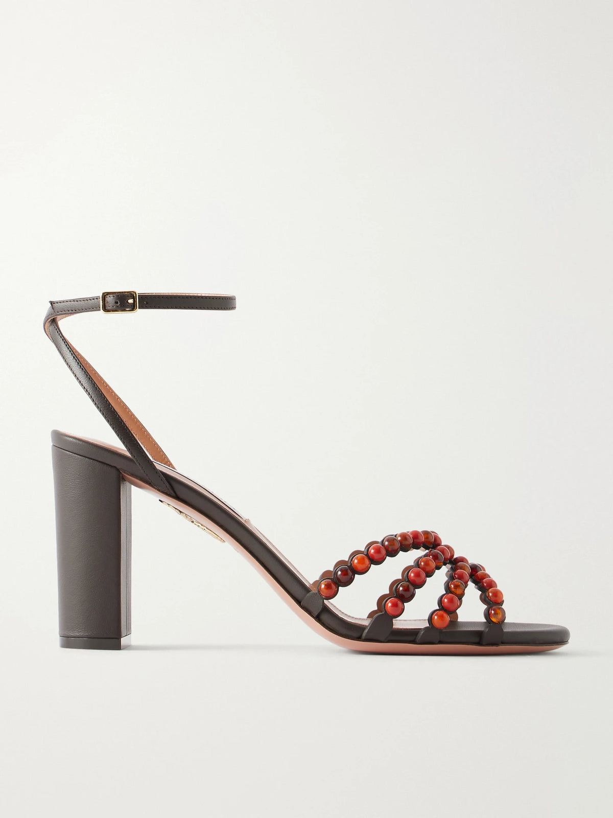 Gemma 85 Embellished Leather Sandals