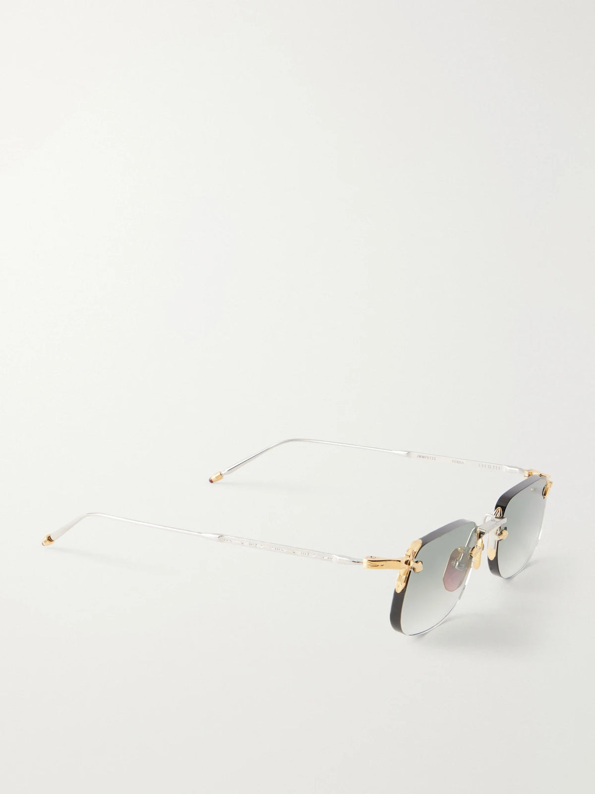Jacques Marie Mage Fonda Rimless Square-frame Titanium Sunglasses