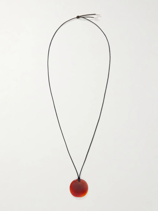 Sophie Buhai Full Moon Medium Carnelian Necklace