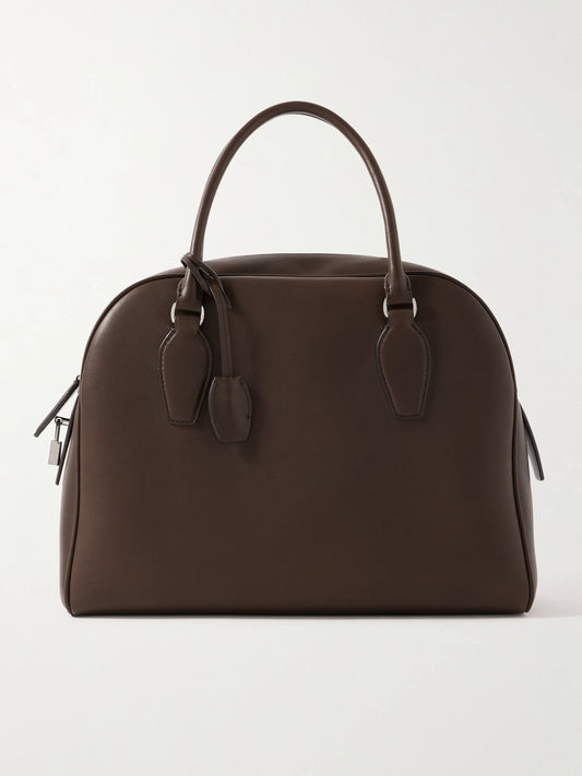 India Leather Tote