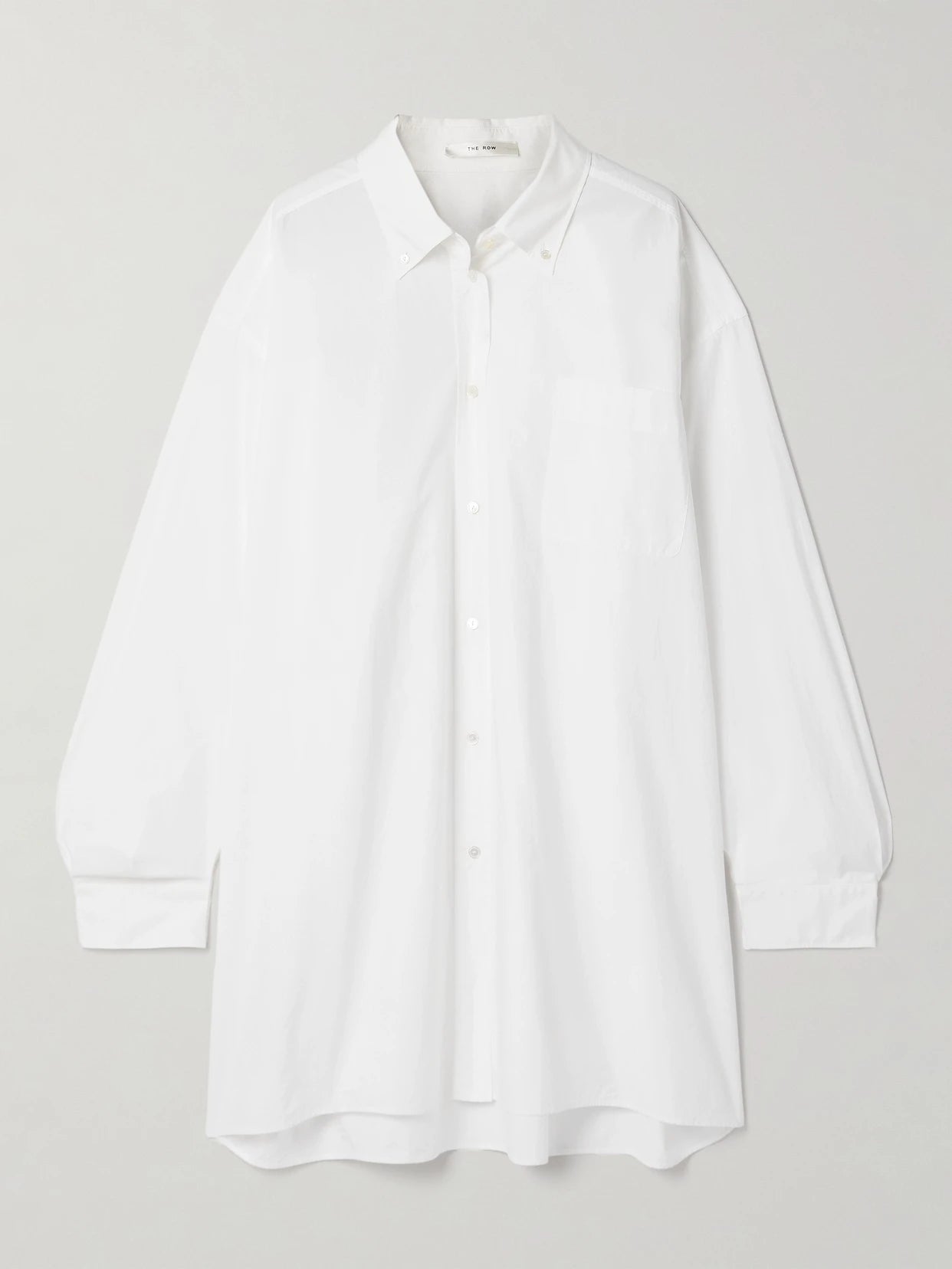 Victoria Oversized Cotton-poplin Shirt