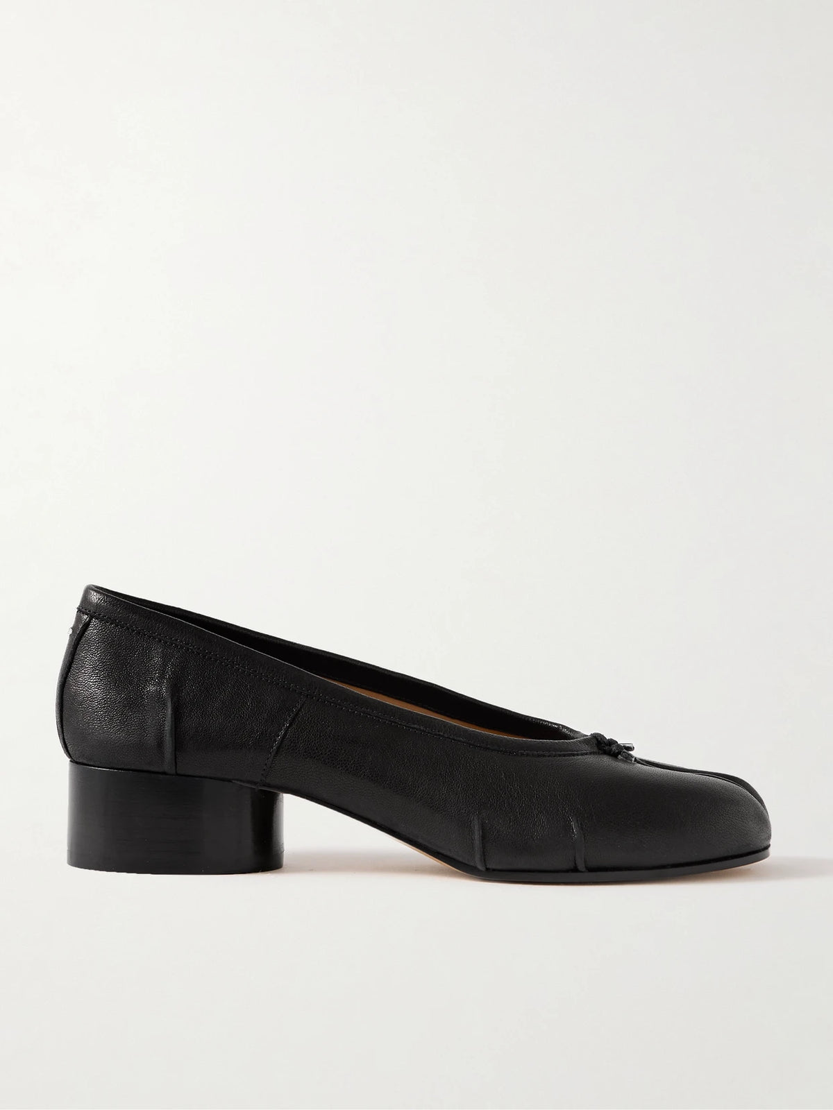 Tabi Ballerina Split-toe Leather Pumps