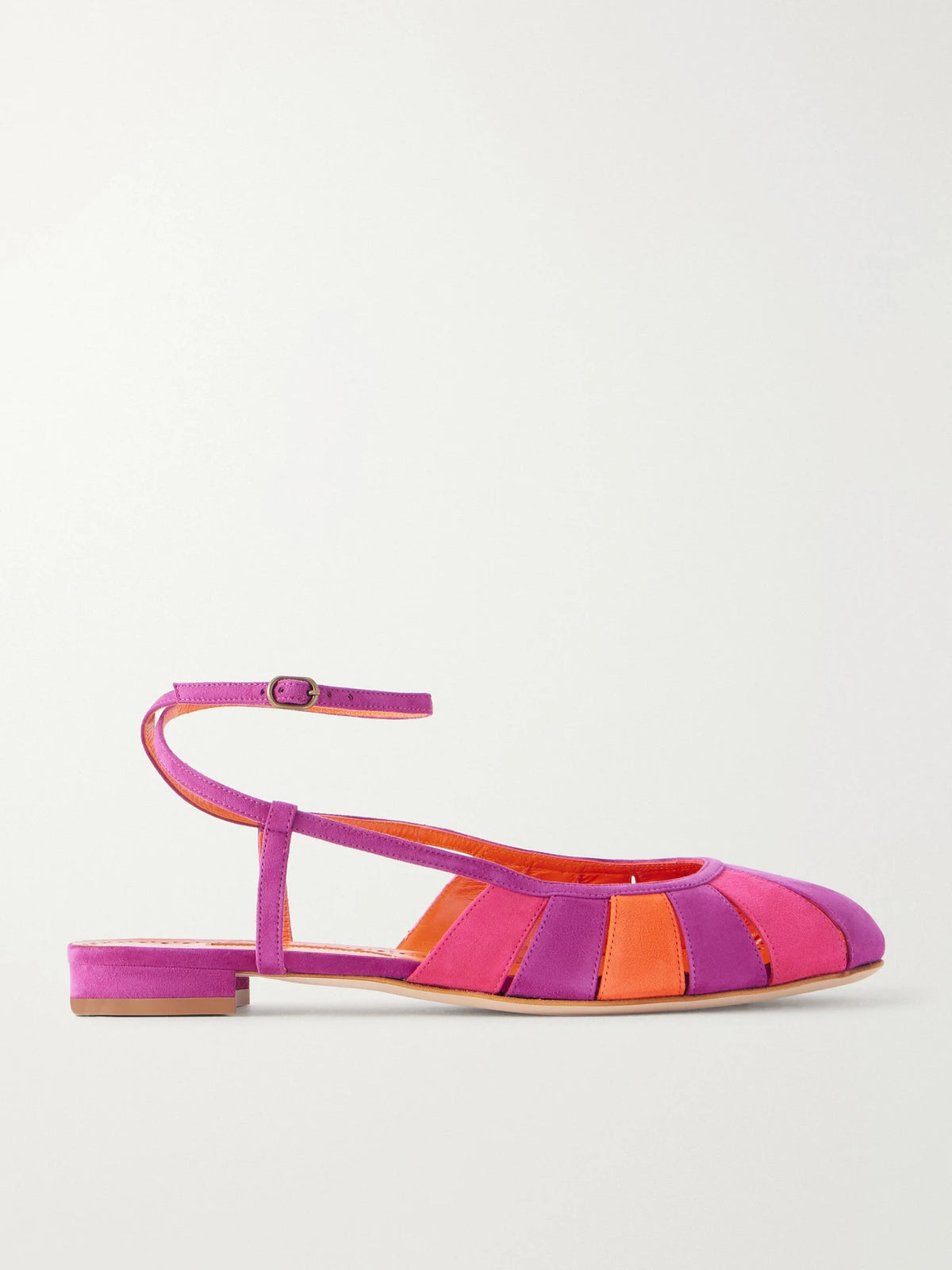 Manolo Blahnik Cloudad 10 Suede Flats