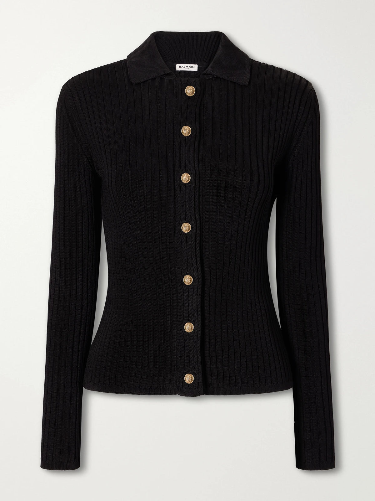 Balmain Ribbed Cardigan