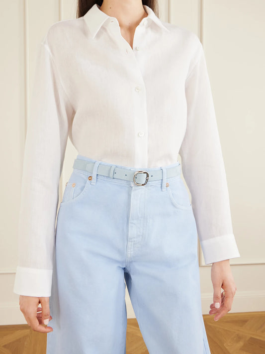 Gabriela Hearst Elster Suede Belt