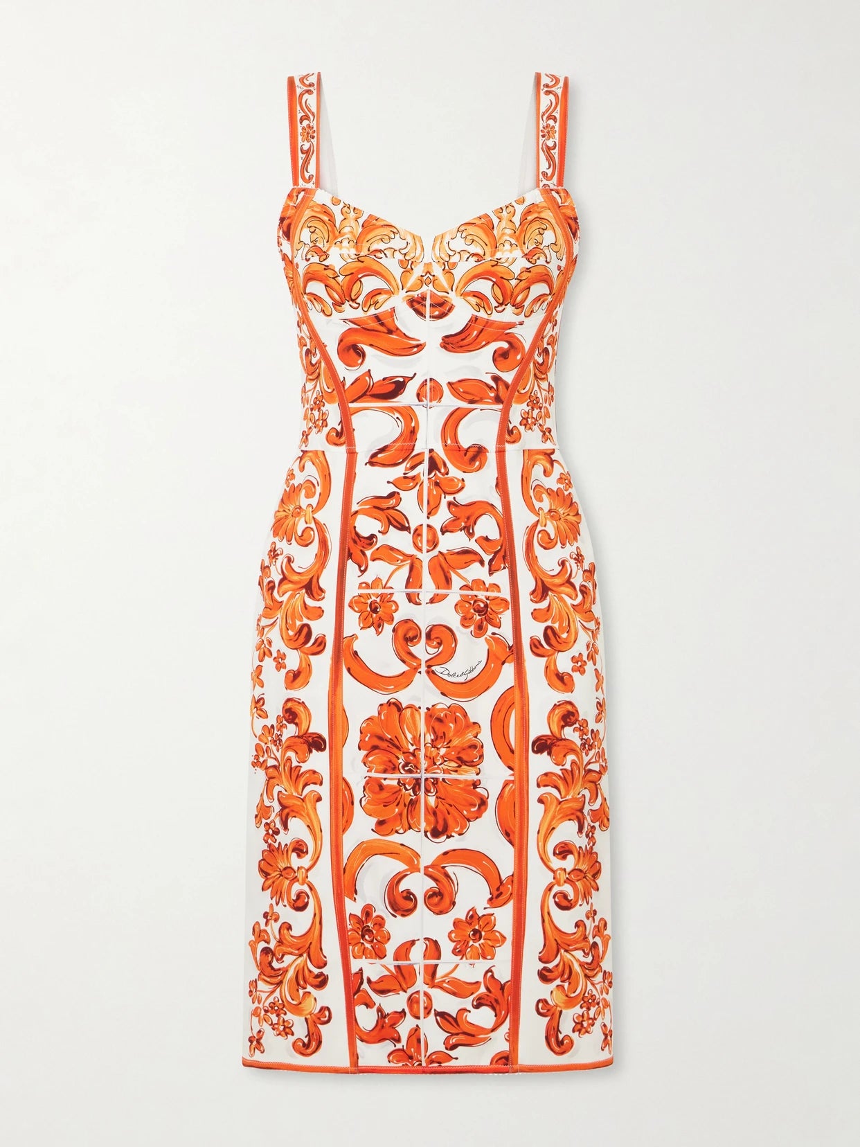 Printed Silk-blend Charmeuse Mini Dress