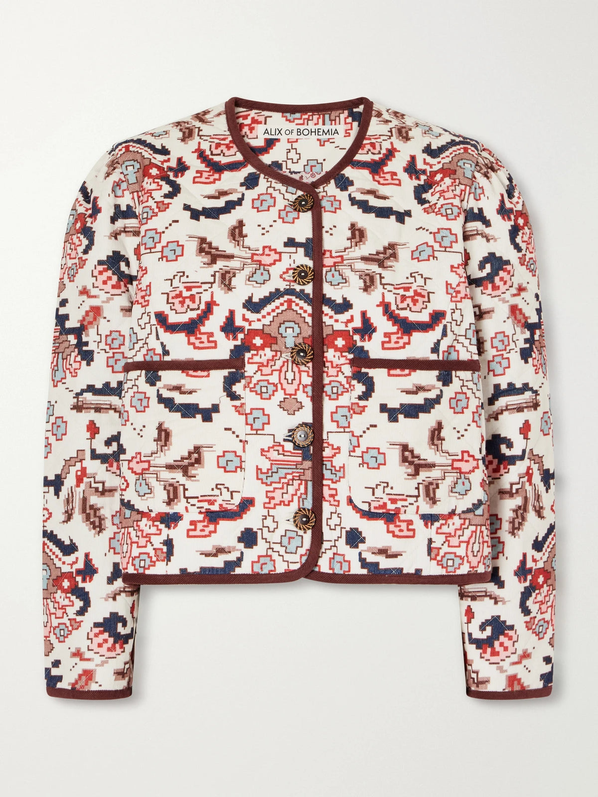 ALIX OF BOHEMIA Dorian Jacquard Cotton-corduroy Jacket